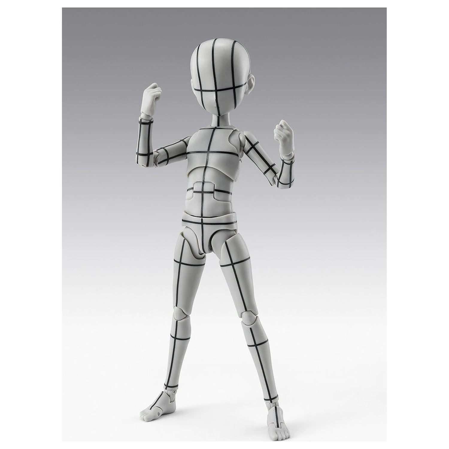Body Series Body-Kun- Ken Sugimori Edition Wireframe Gray Color Ver. figurka S.H. Figuarts 13cm zdjęcie produktu