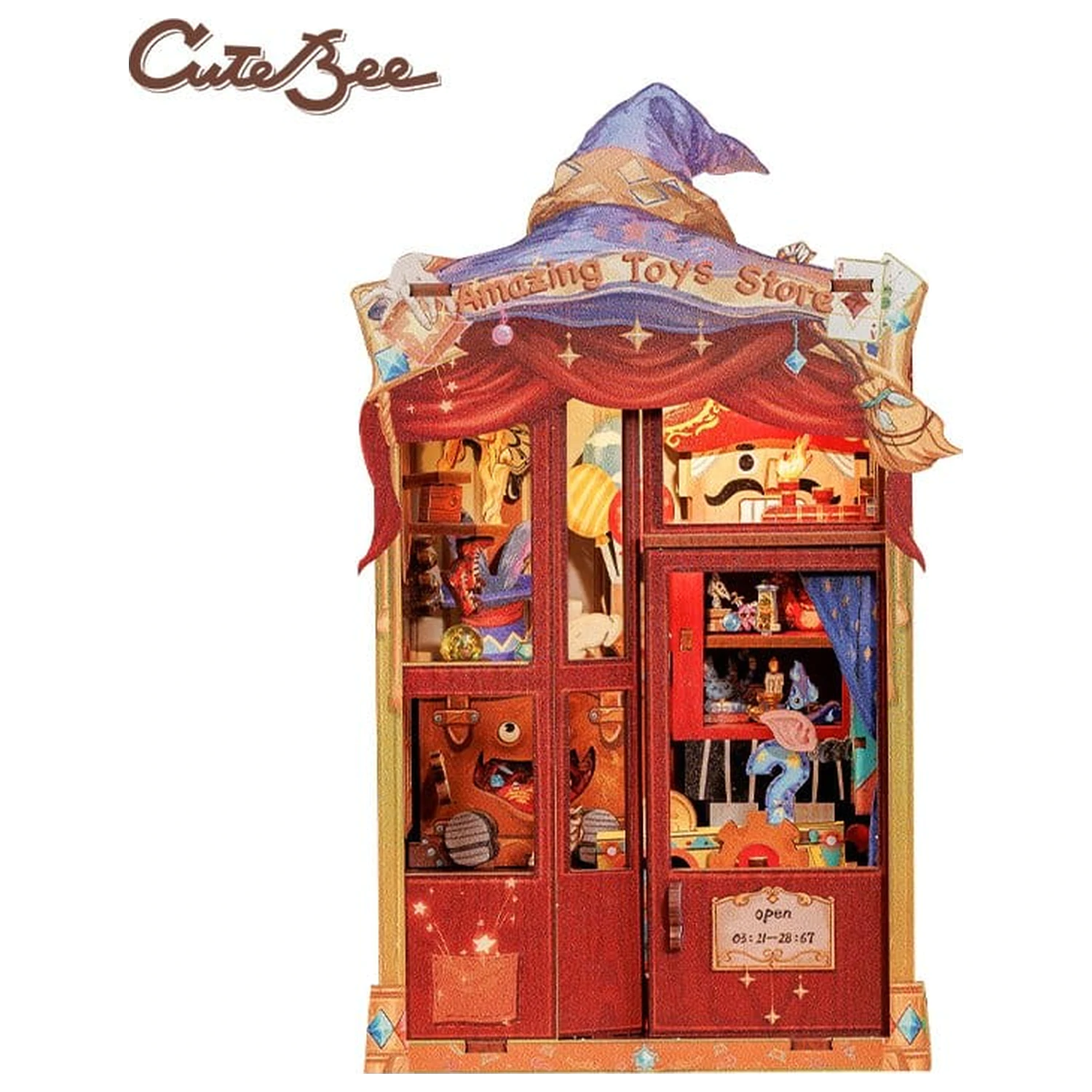 Book Nook Amazing Toy Store 17 x 12 cm zdjęcie produktu