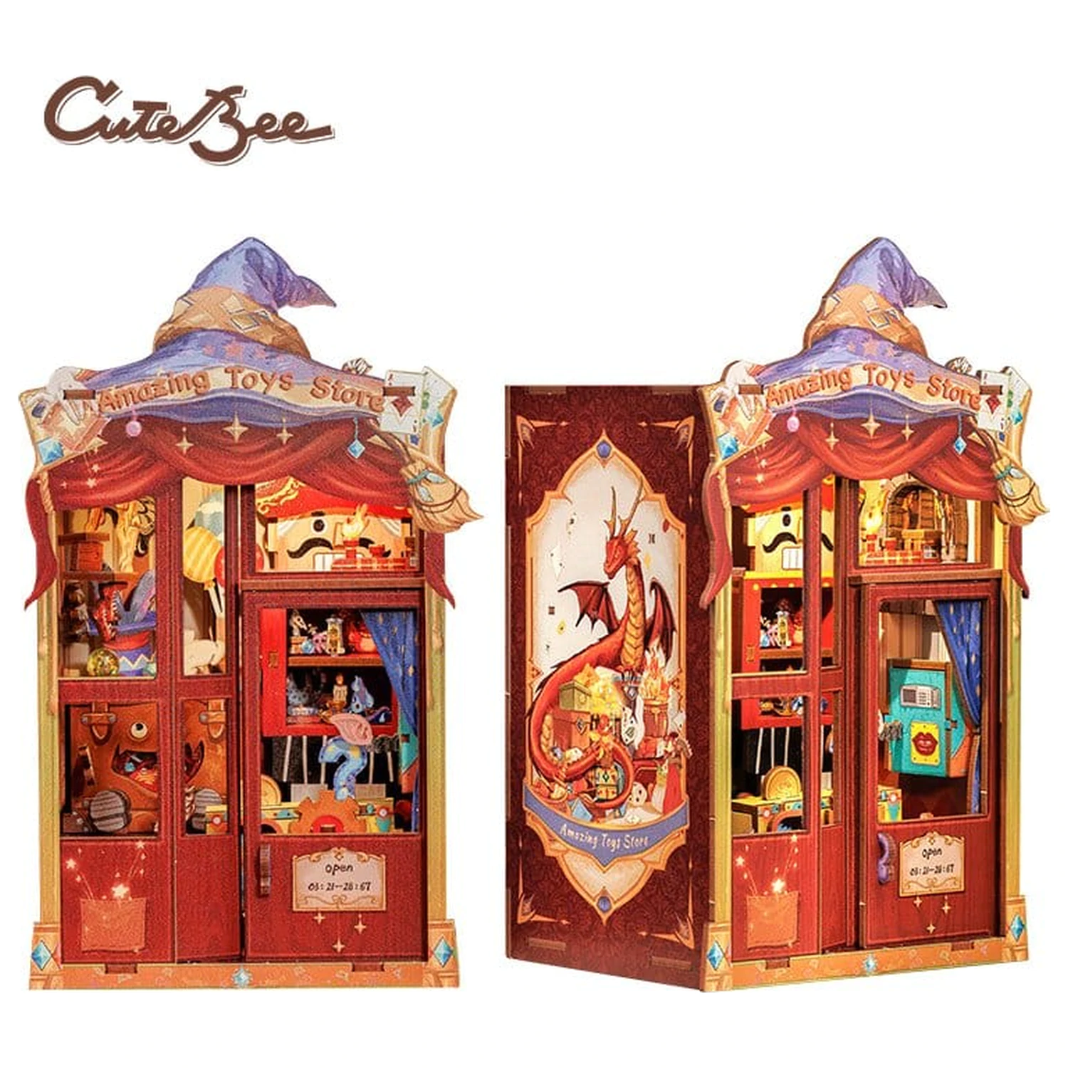 Book Nook Amazing Toy Store 17 x 12 cm zdjęcie produktu