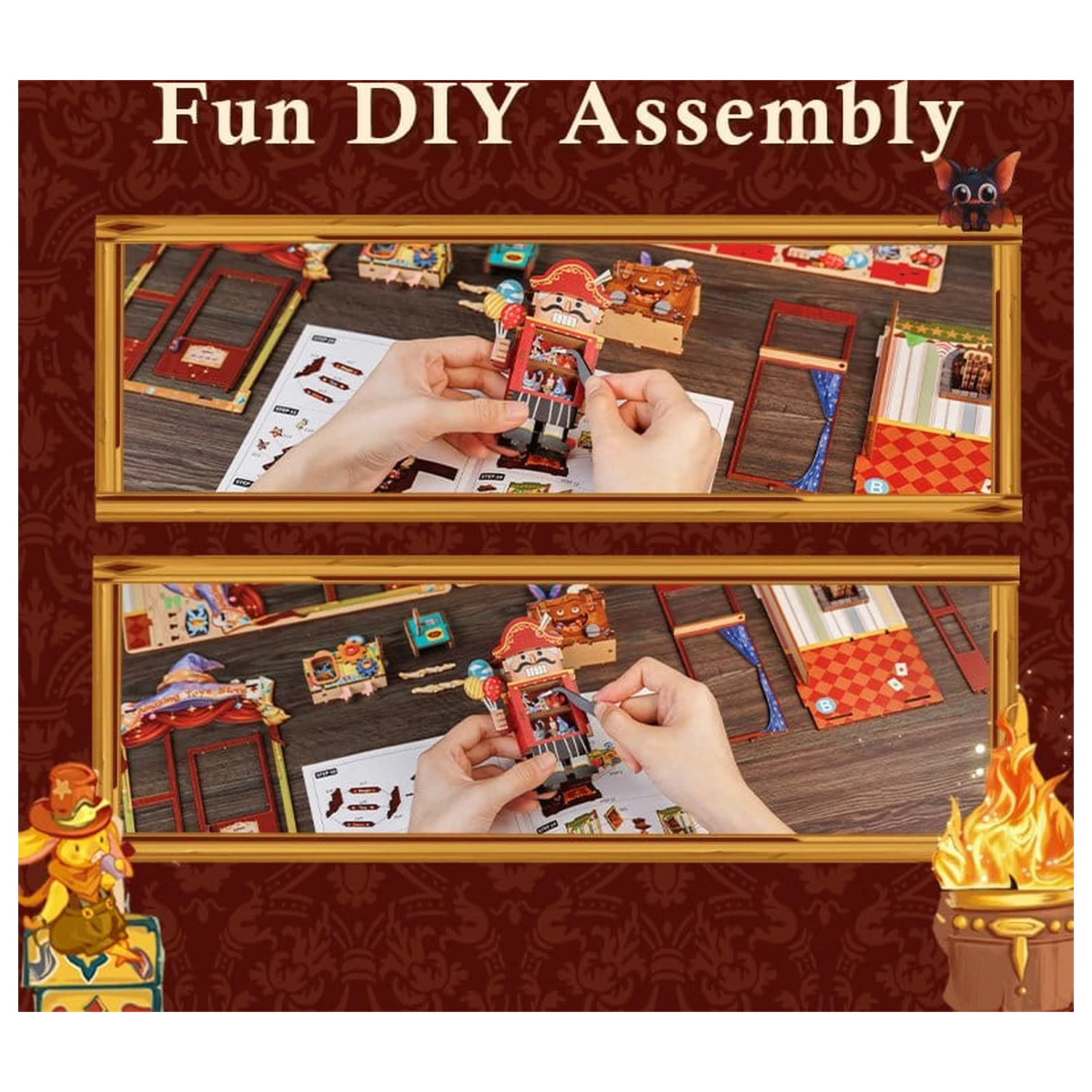 Book Nook Amazing Toy Store 17 x 12 cm zdjęcie produktu