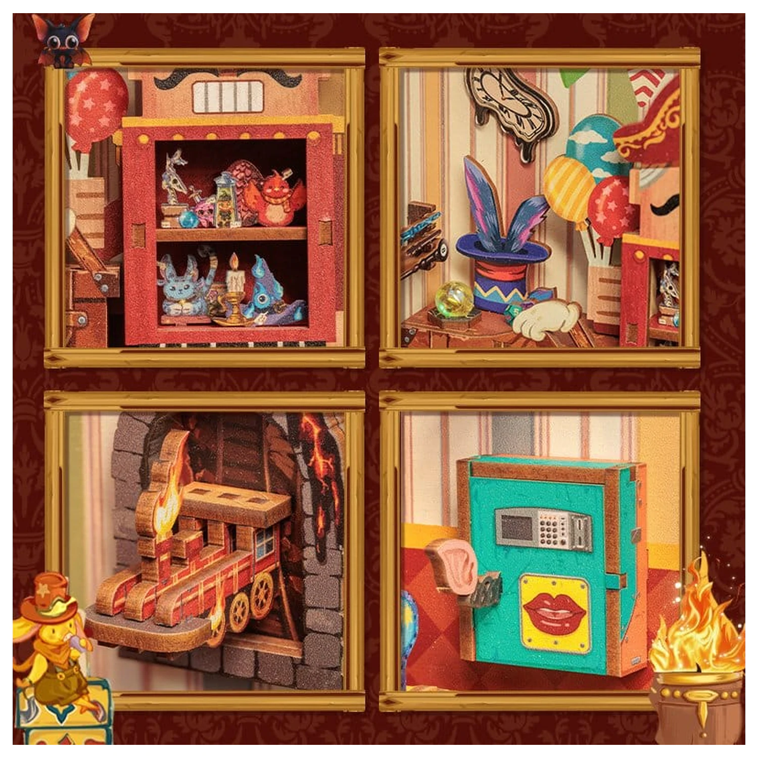 Book Nook Amazing Toy Store 17 x 12 cm zdjęcie produktu