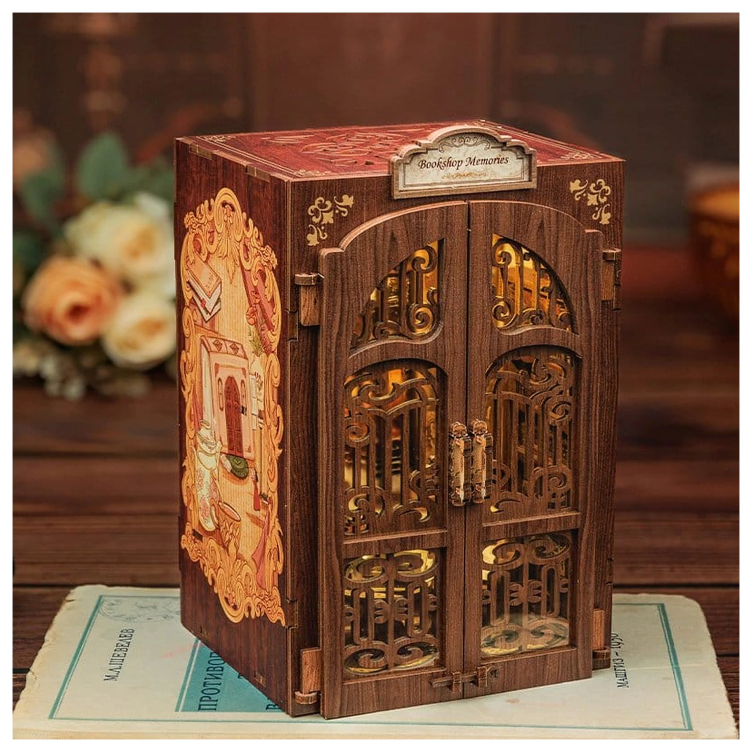 Book Nook Bookshop Memories 17 x 10 cm zdjęcie produktu