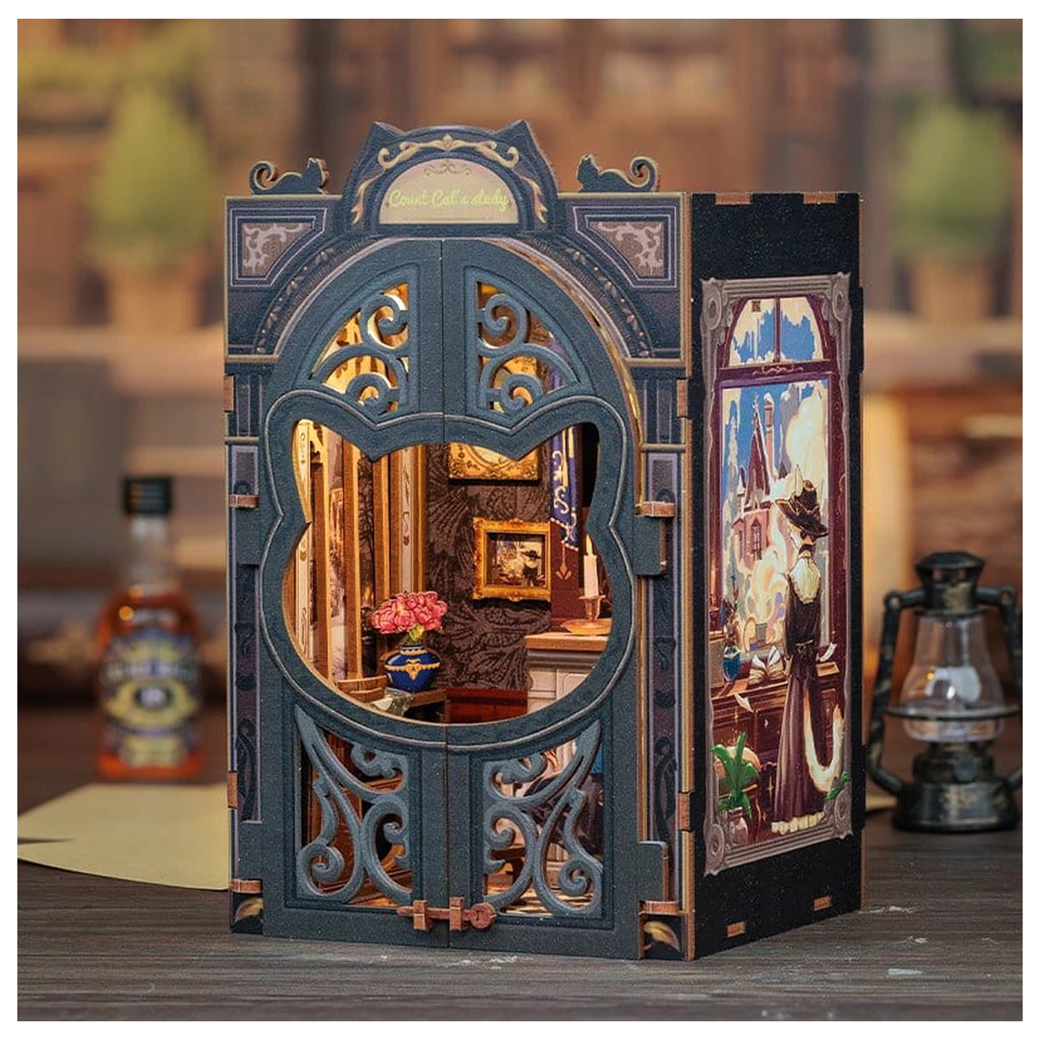 Book Nook gabinet Kota Hrabiego 17 x 12 cm zdjęcie produktu