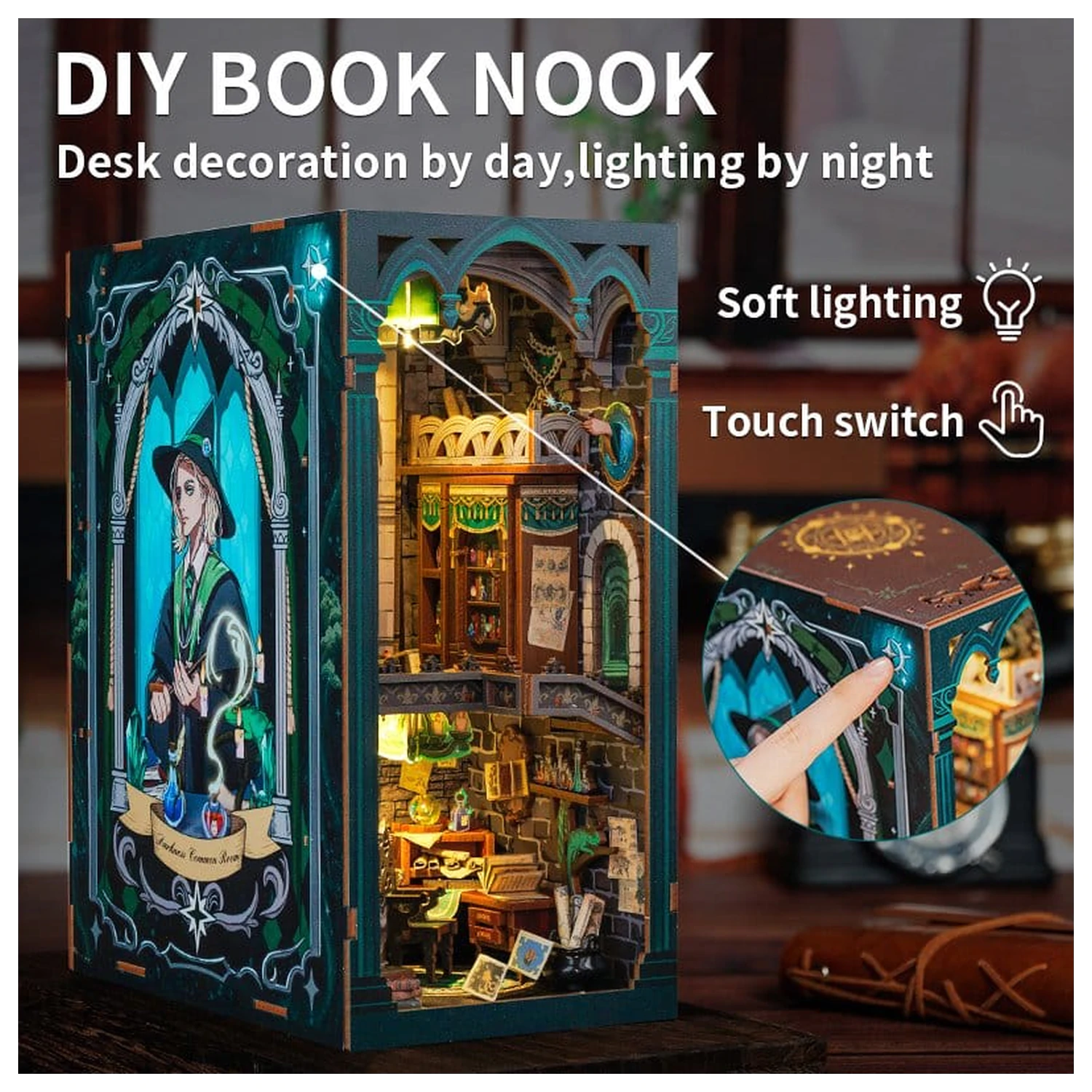 Book Nook Darkness Common Room 23 x 11 cm zdjęcie produktu