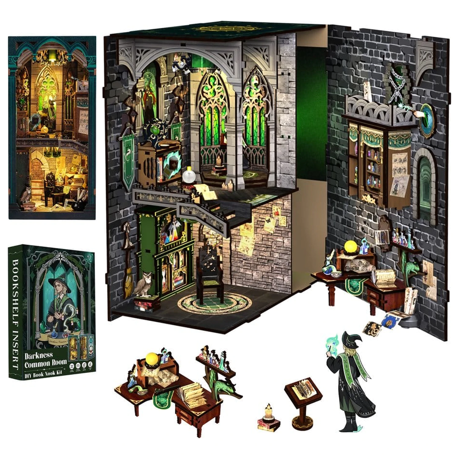 Book Nook Darkness Common Room 23 x 11 cm zdjęcie produktu