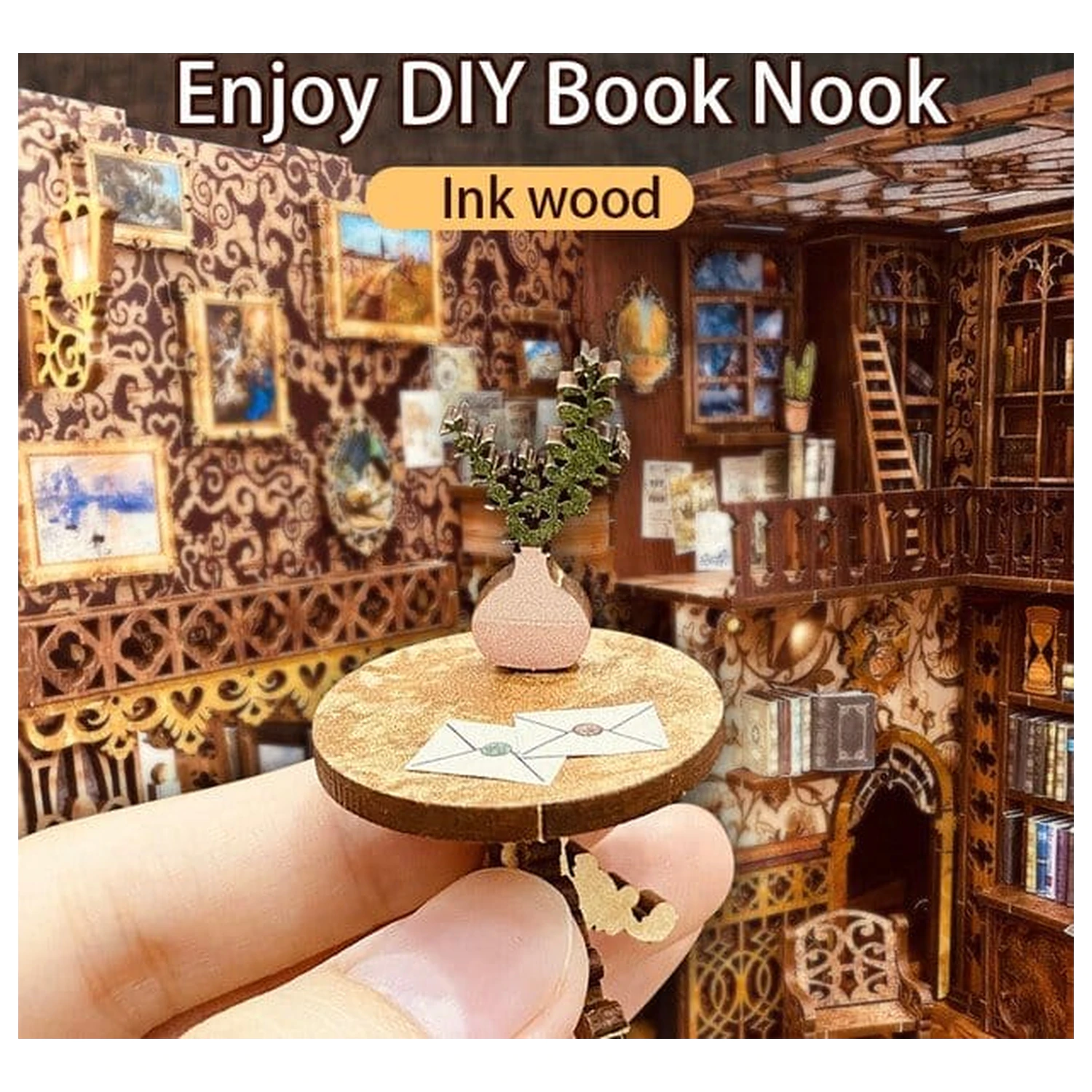 Book Nook Wieczna Księgarnia 23 x 11 cm zdjęcie produktu