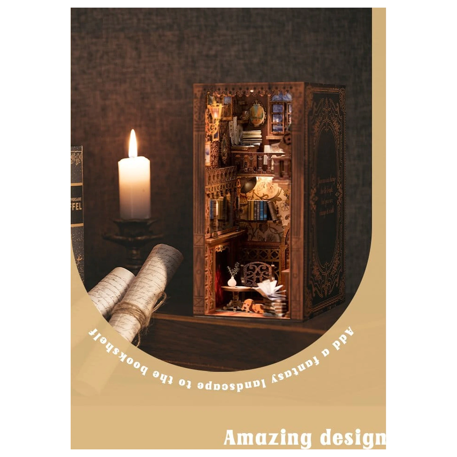 Book Nook Wieczna Księgarnia 23 x 11 cm zdjęcie produktu