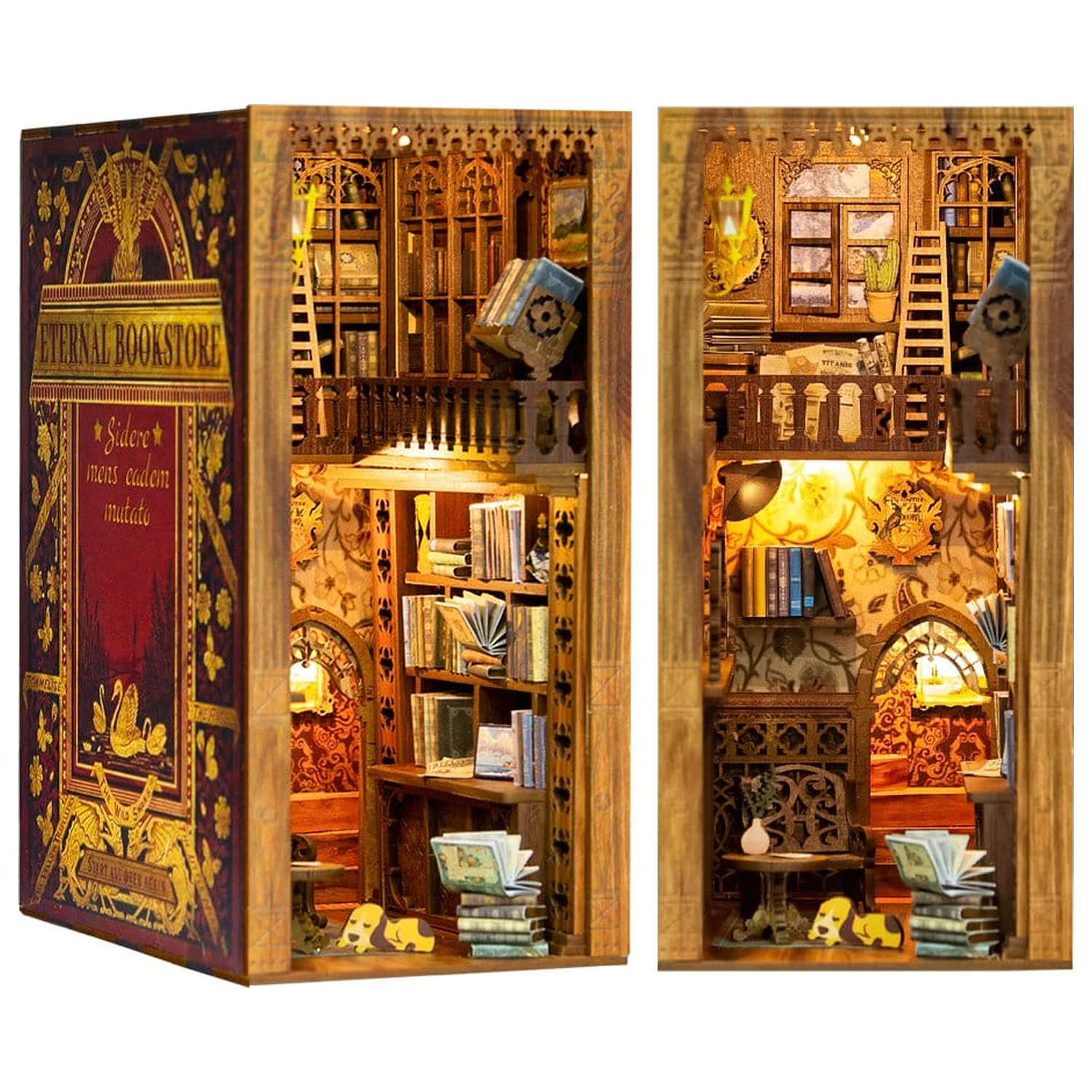 Book Nook Wieczna Księgarnia 23 x 11 cm zdjęcie produktu