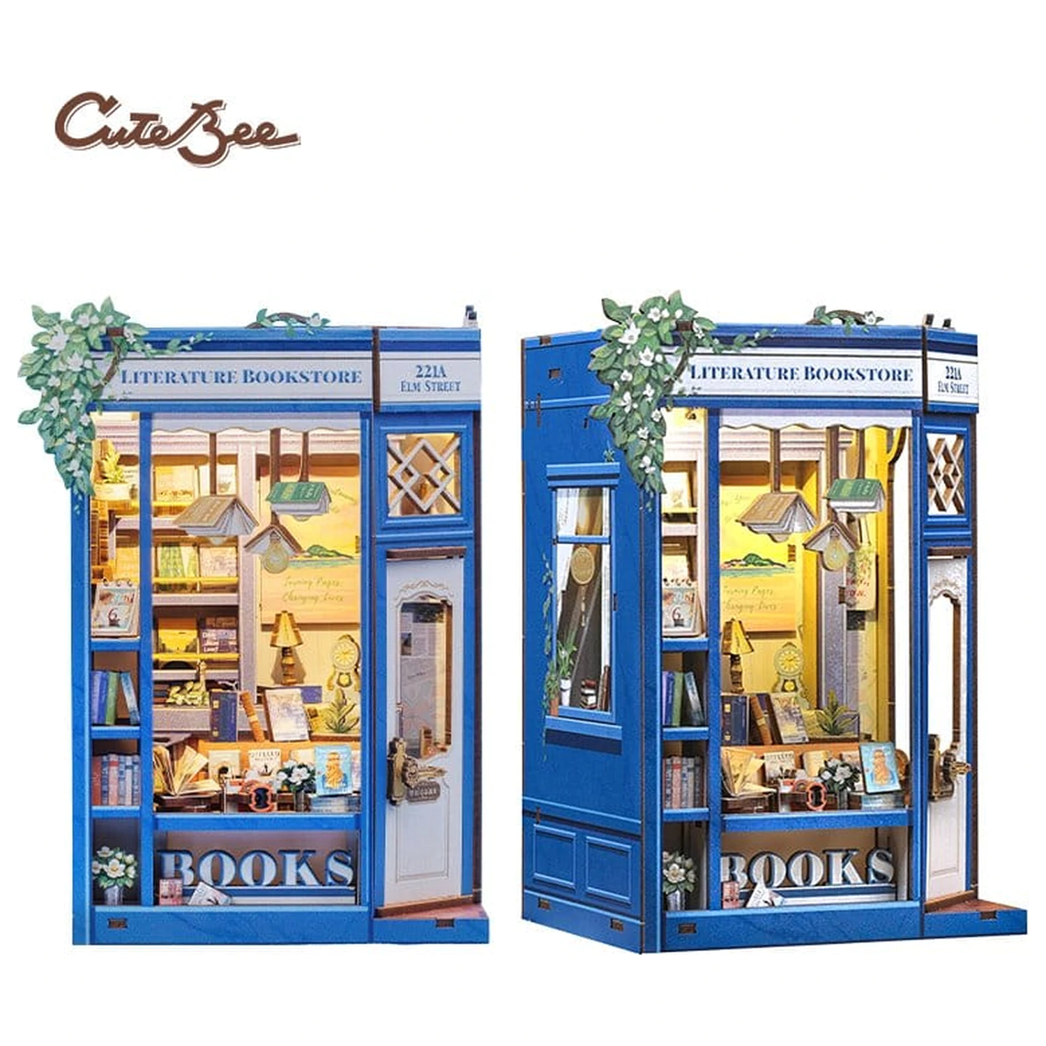 Book Nook Literatura Księgarnia 17 x 12 cm zdjęcie produktu