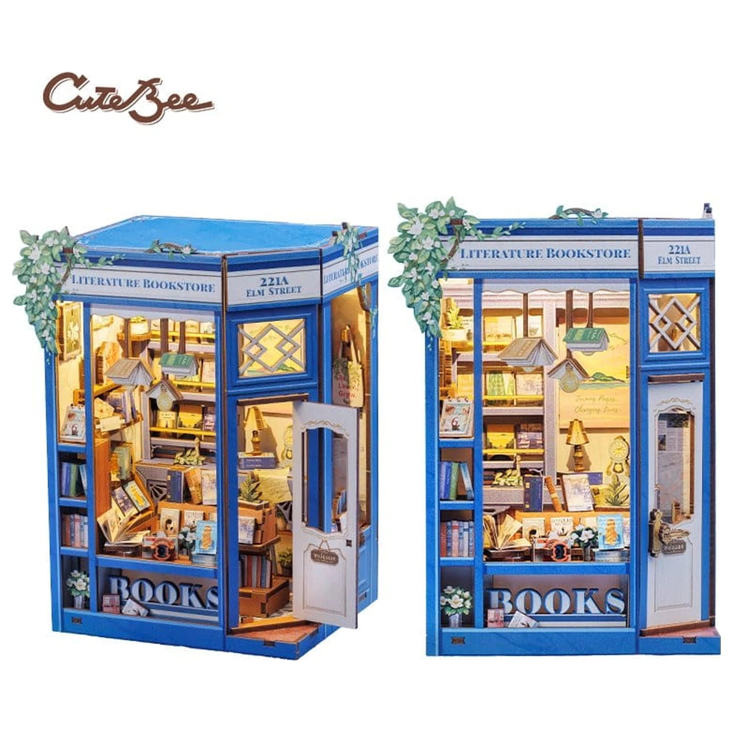 Book Nook Literatura Księgarnia 17 x 12 cm zdjęcie produktu