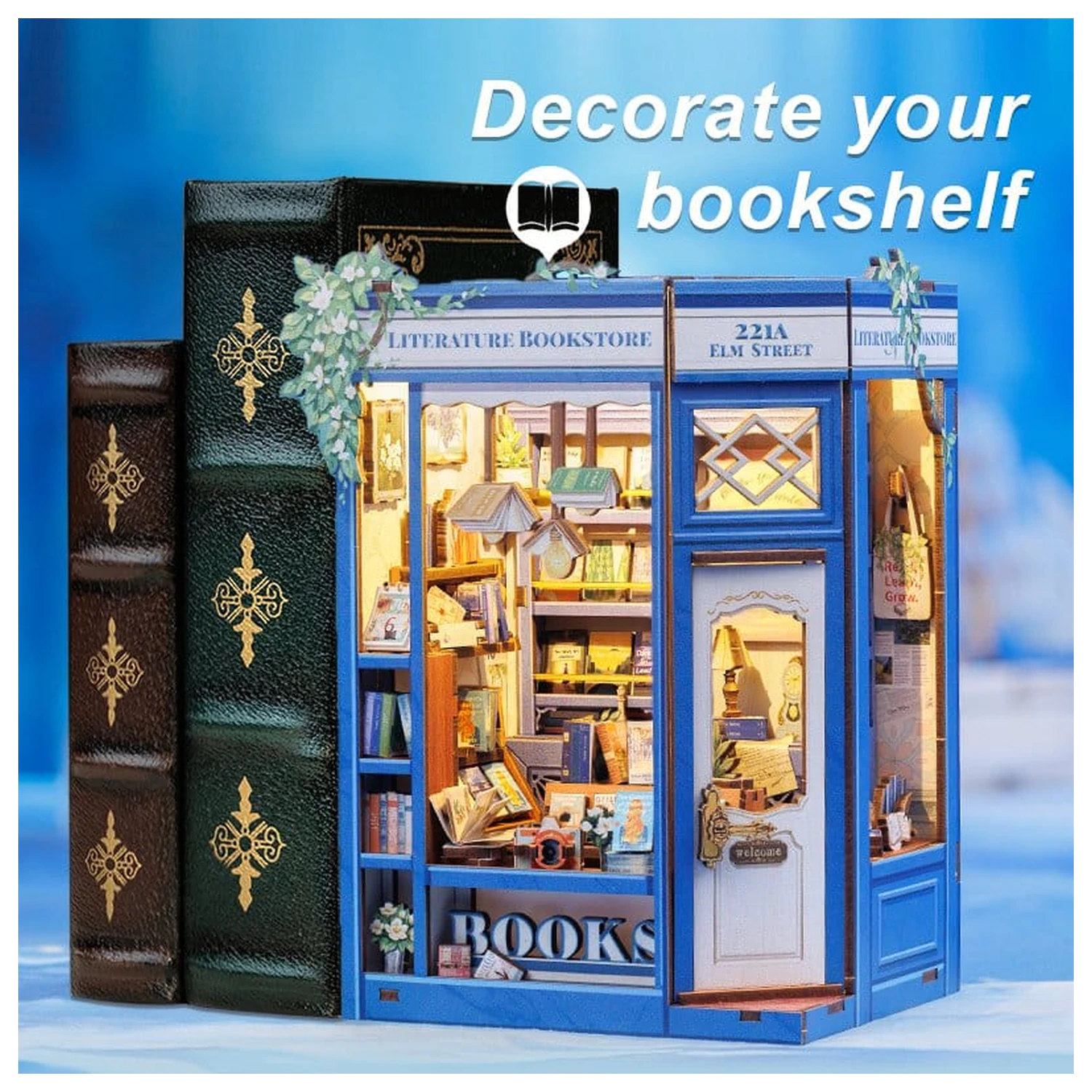 Book Nook Literatura Księgarnia 17 x 12 cm zdjęcie produktu