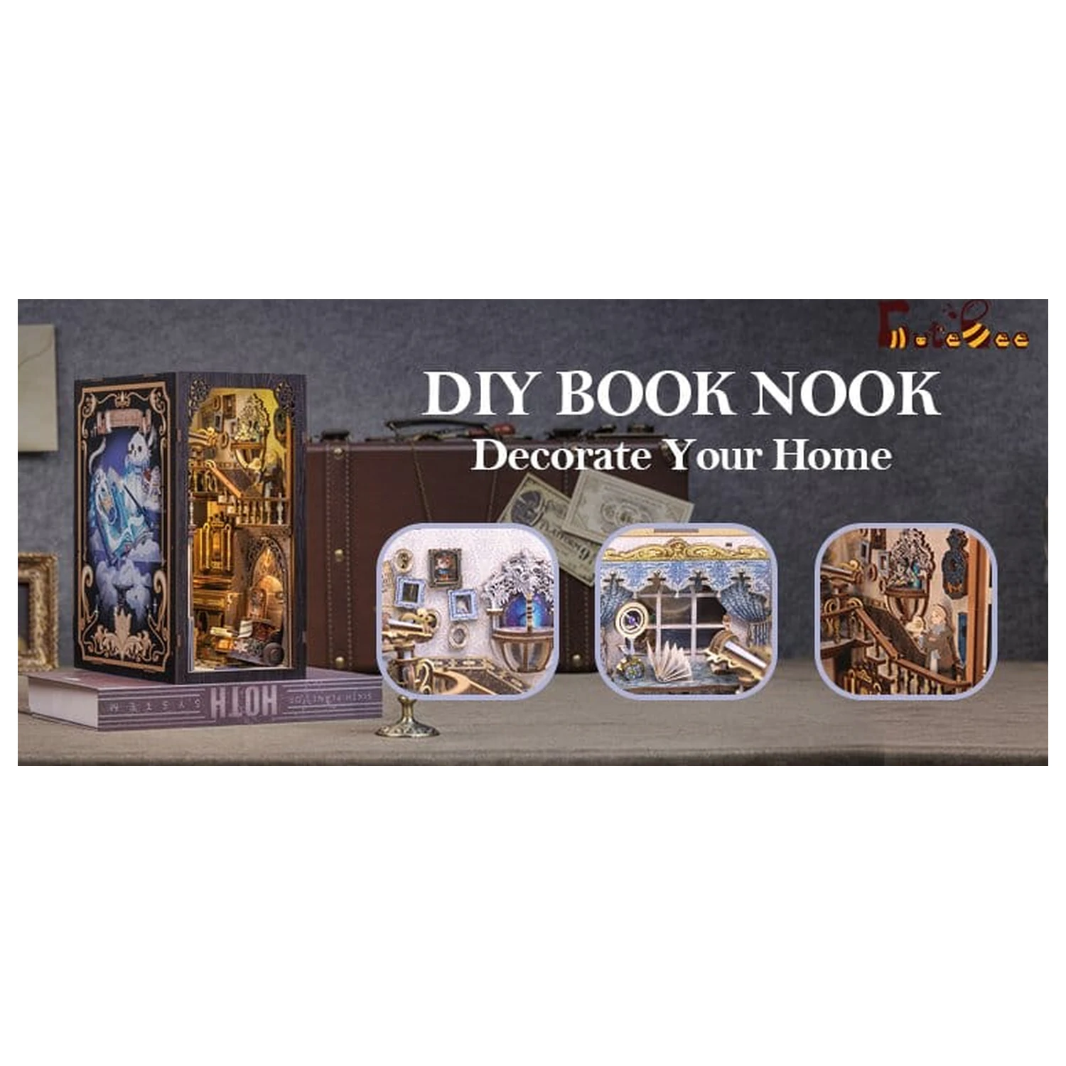 Book Nook Nebula Common Room 23 x 11 cm zdjęcie produktu