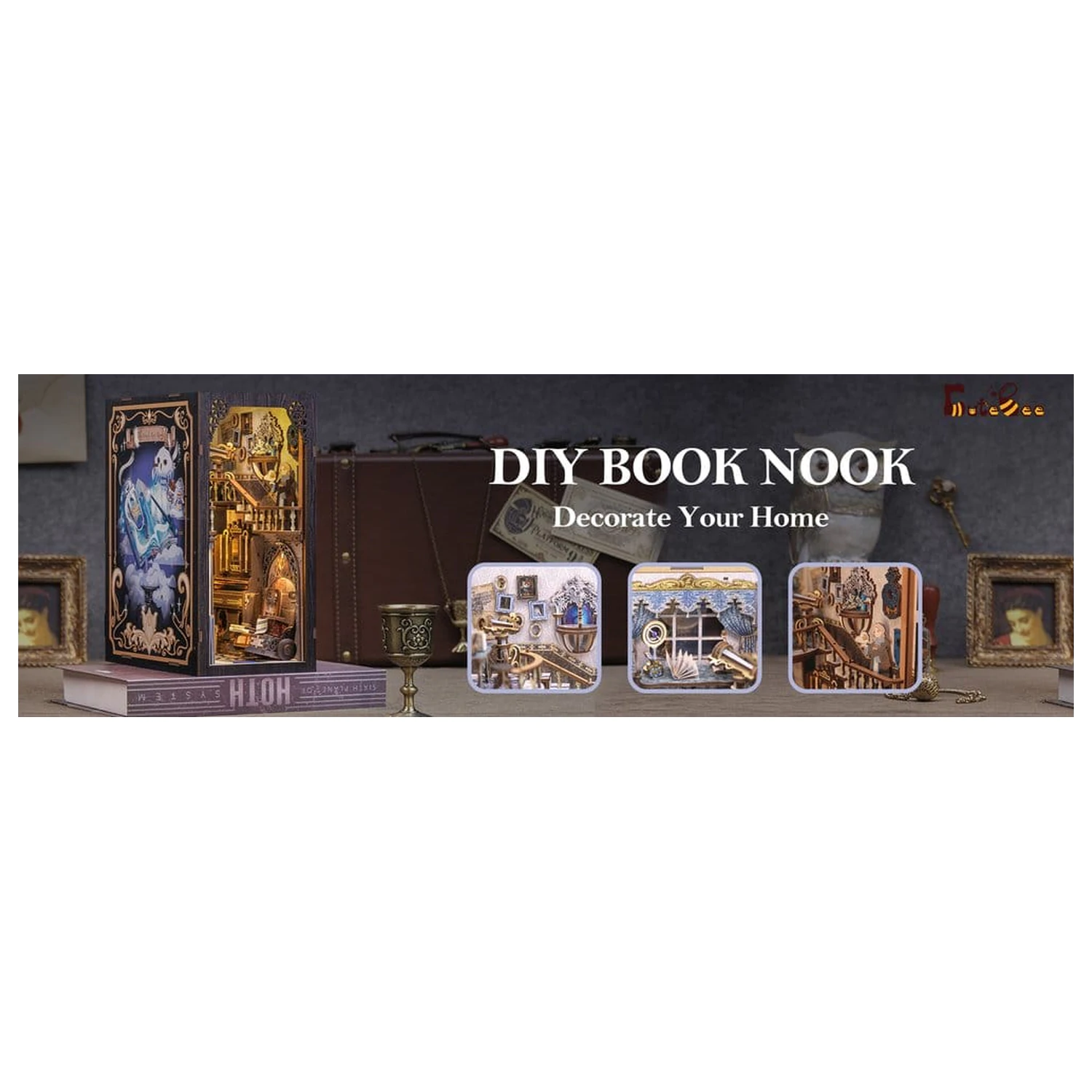 Book Nook Nebula Common Room 23 x 11 cm zdjęcie produktu