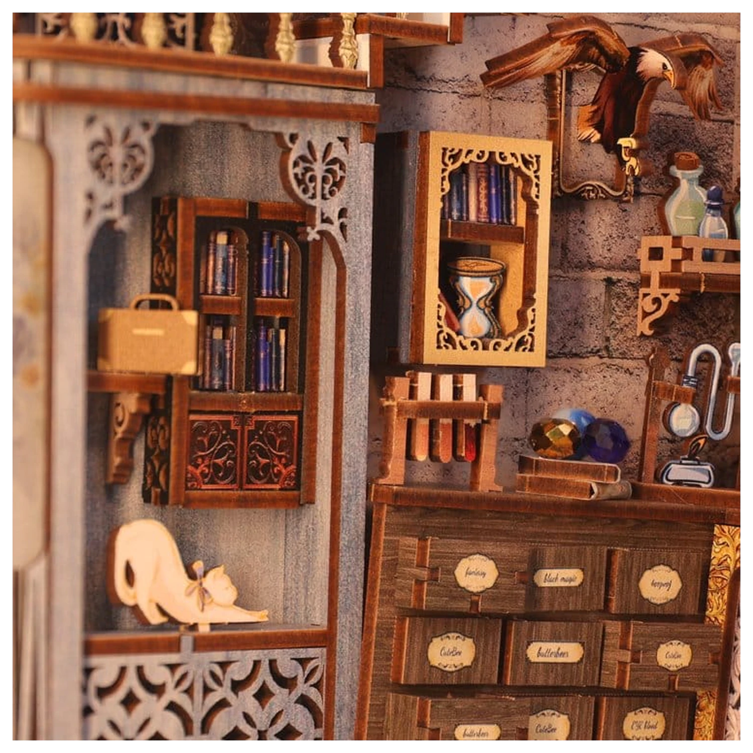 Book Nook Nebula Common Room 23 x 11 cm zdjęcie produktu