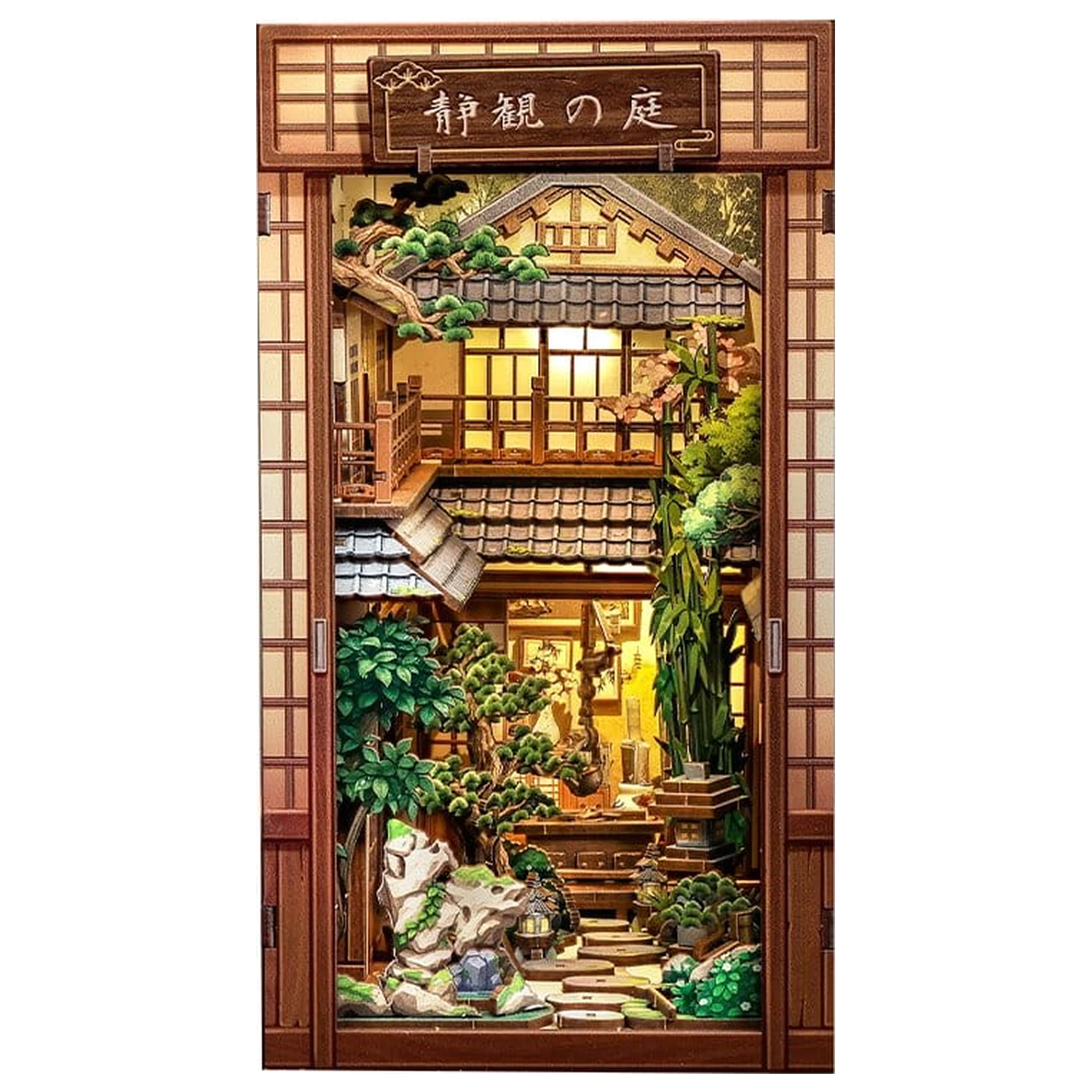 Book Nook Serene Courtyard 22 x 12 cm zdjęcie produktu