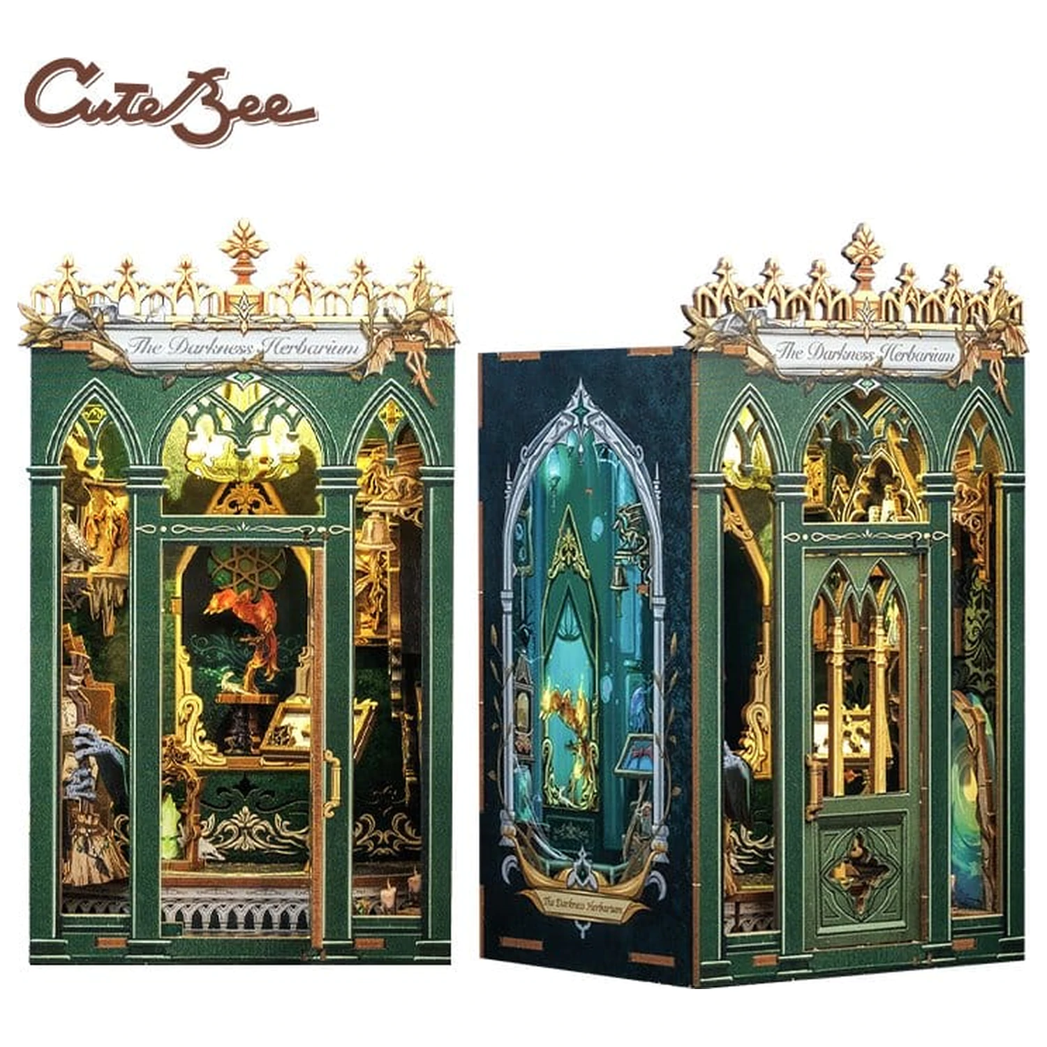 Book Nook The Darkness Herbarium 17 x 12 cm zdjęcie produktu