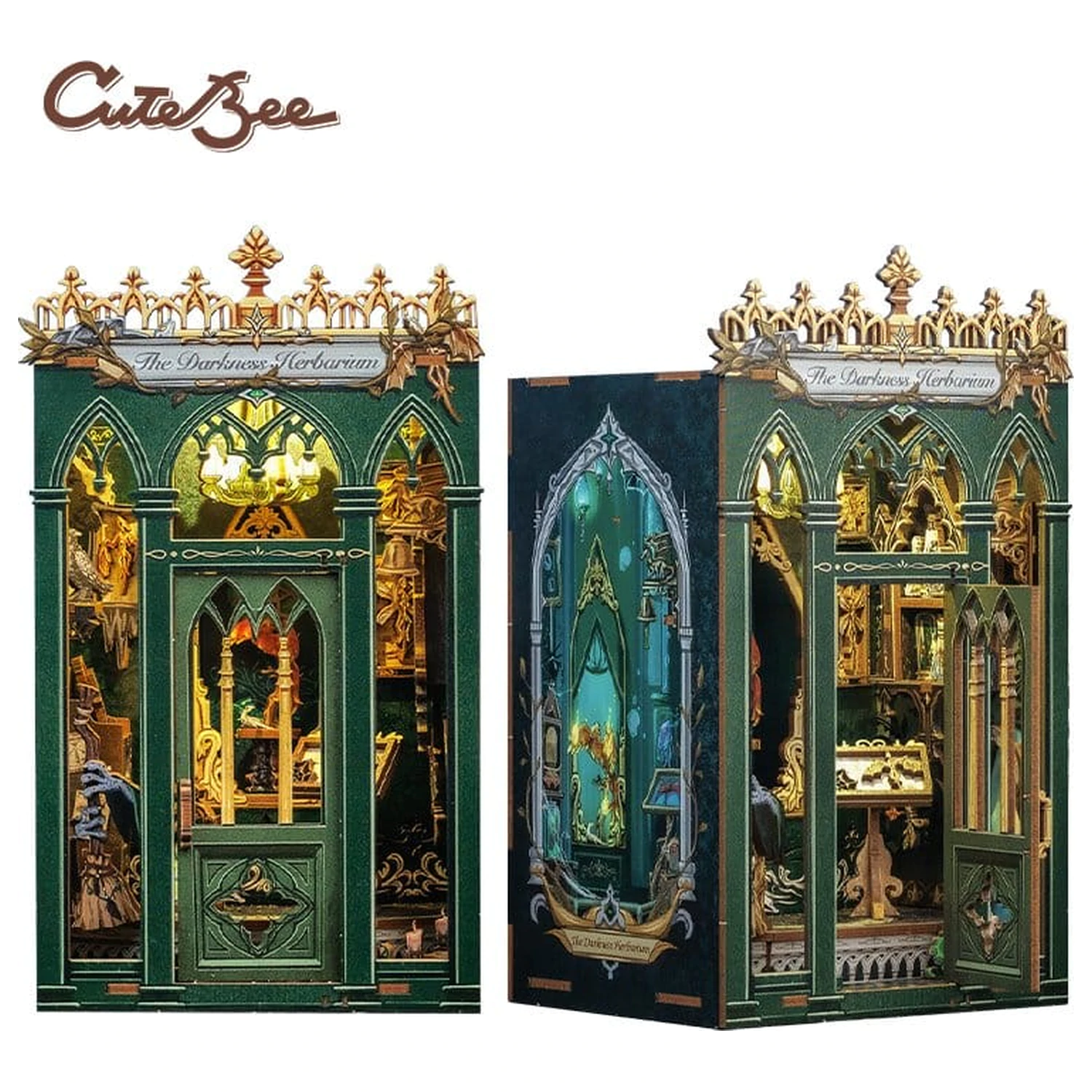 Book Nook The Darkness Herbarium 17 x 12 cm zdjęcie produktu