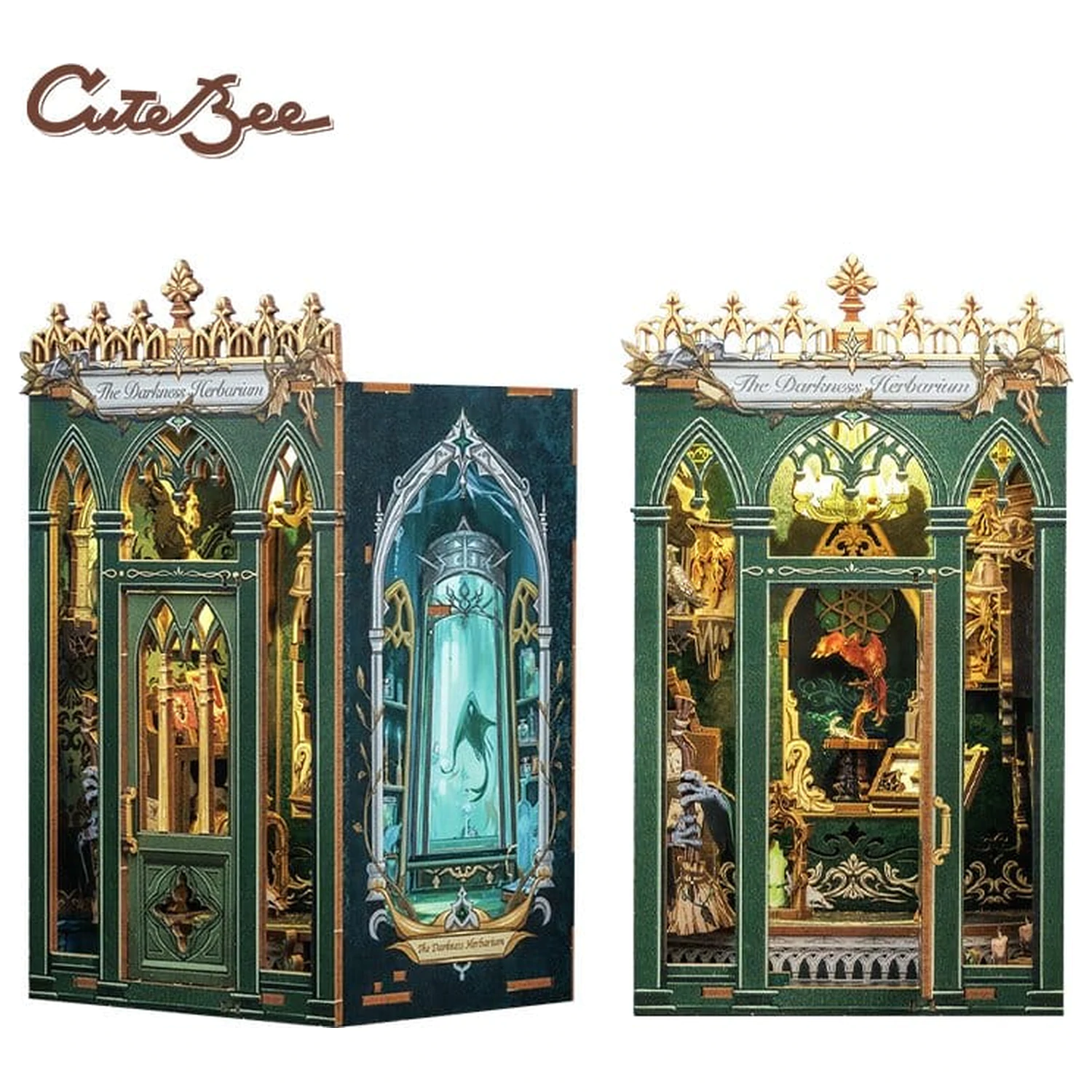 Book Nook The Darkness Herbarium 17 x 12 cm zdjęcie produktu