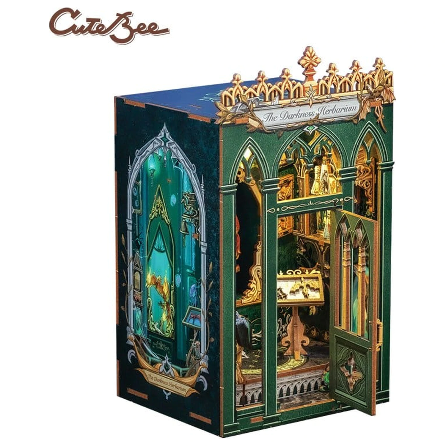 Book Nook The Darkness Herbarium 17 x 12 cm zdjęcie produktu