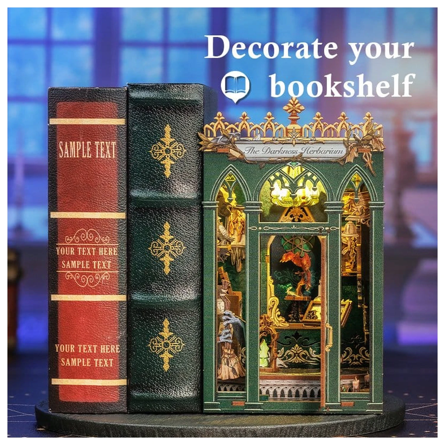 Book Nook The Darkness Herbarium 17 x 12 cm zdjęcie produktu