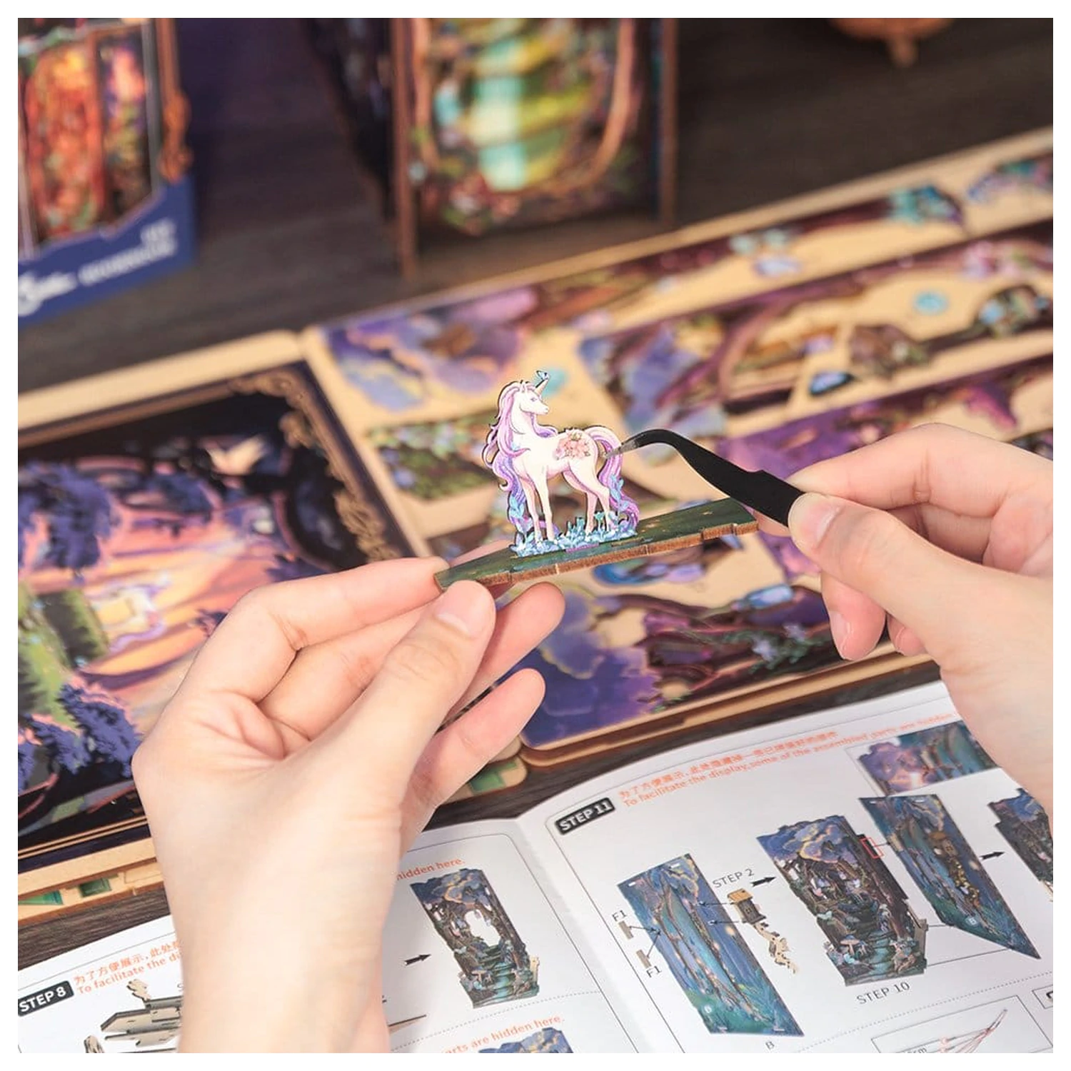 Book Nook The Grace of Forest 22 x 8 cm zdjęcie produktu