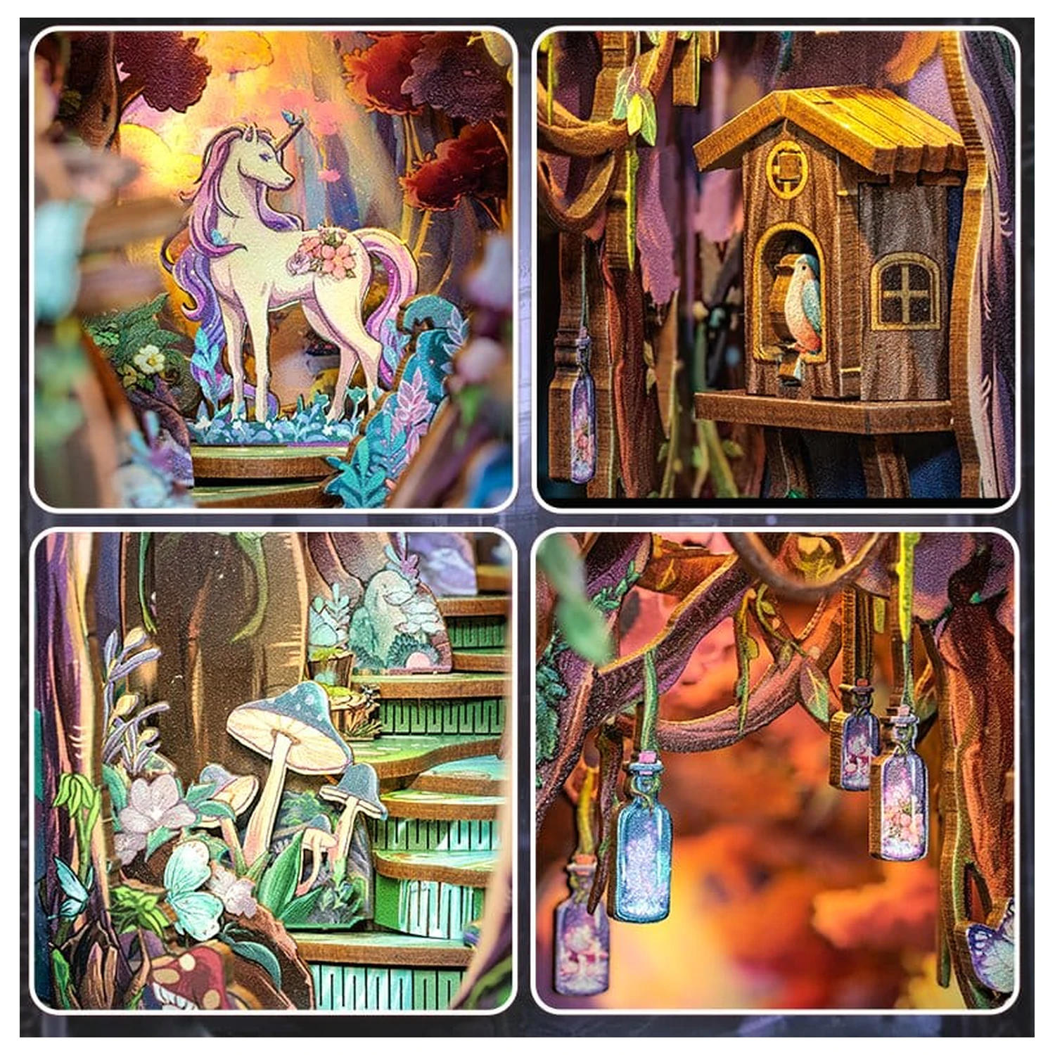 Book Nook The Grace of Forest 22 x 8 cm zdjęcie produktu