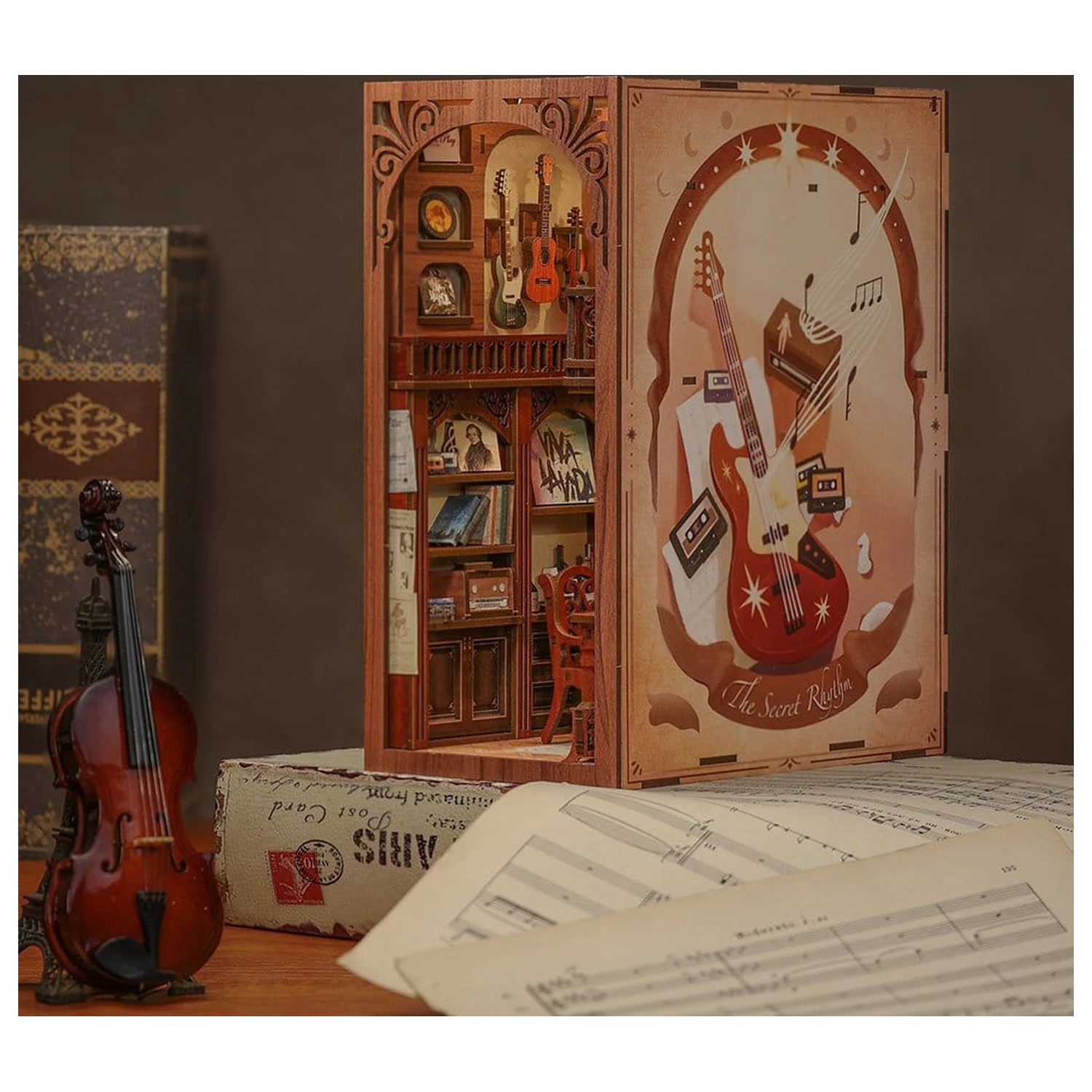 Book Nook The Secret Rhythm 23 x 11 cm zdjęcie produktu