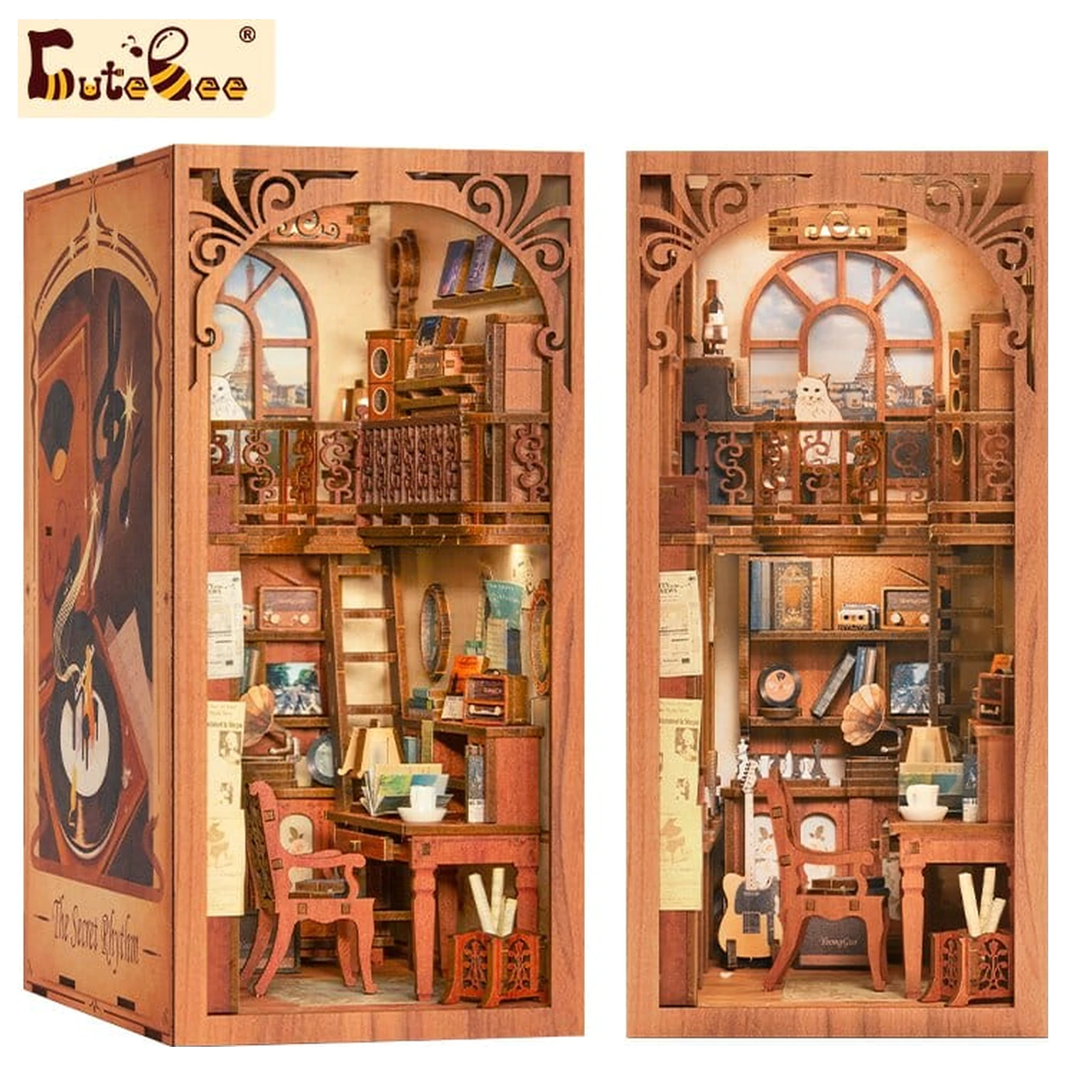 Book Nook The Secret Rhythm 23 x 11 cm zdjęcie produktu