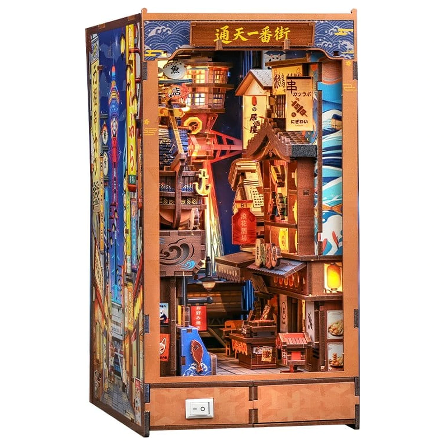Book Nook Tsutenkaku Ichiban Street 23 x 12 cm zdjęcie produktu