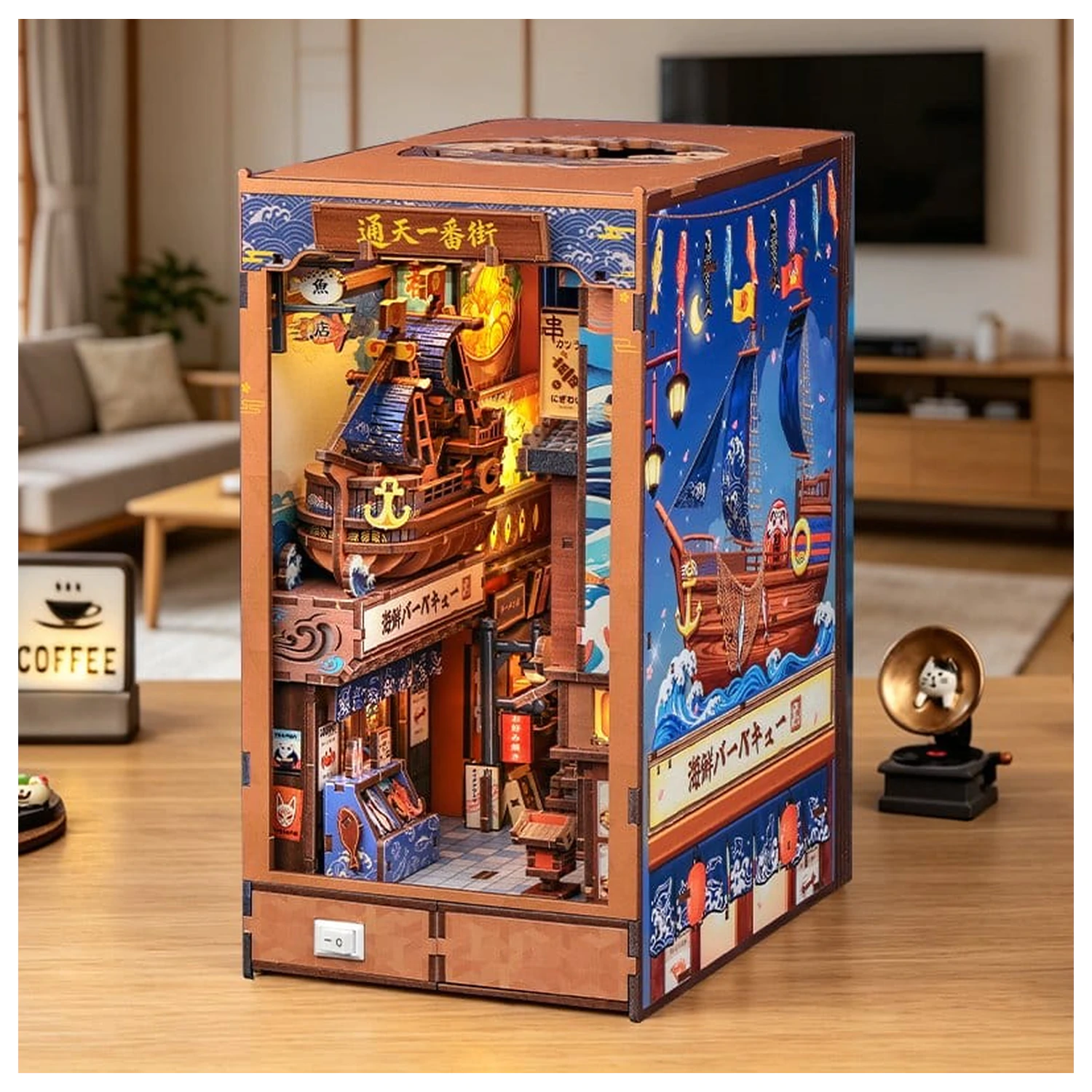 Book Nook Tsutenkaku Ichiban Street 23 x 12 cm zdjęcie produktu