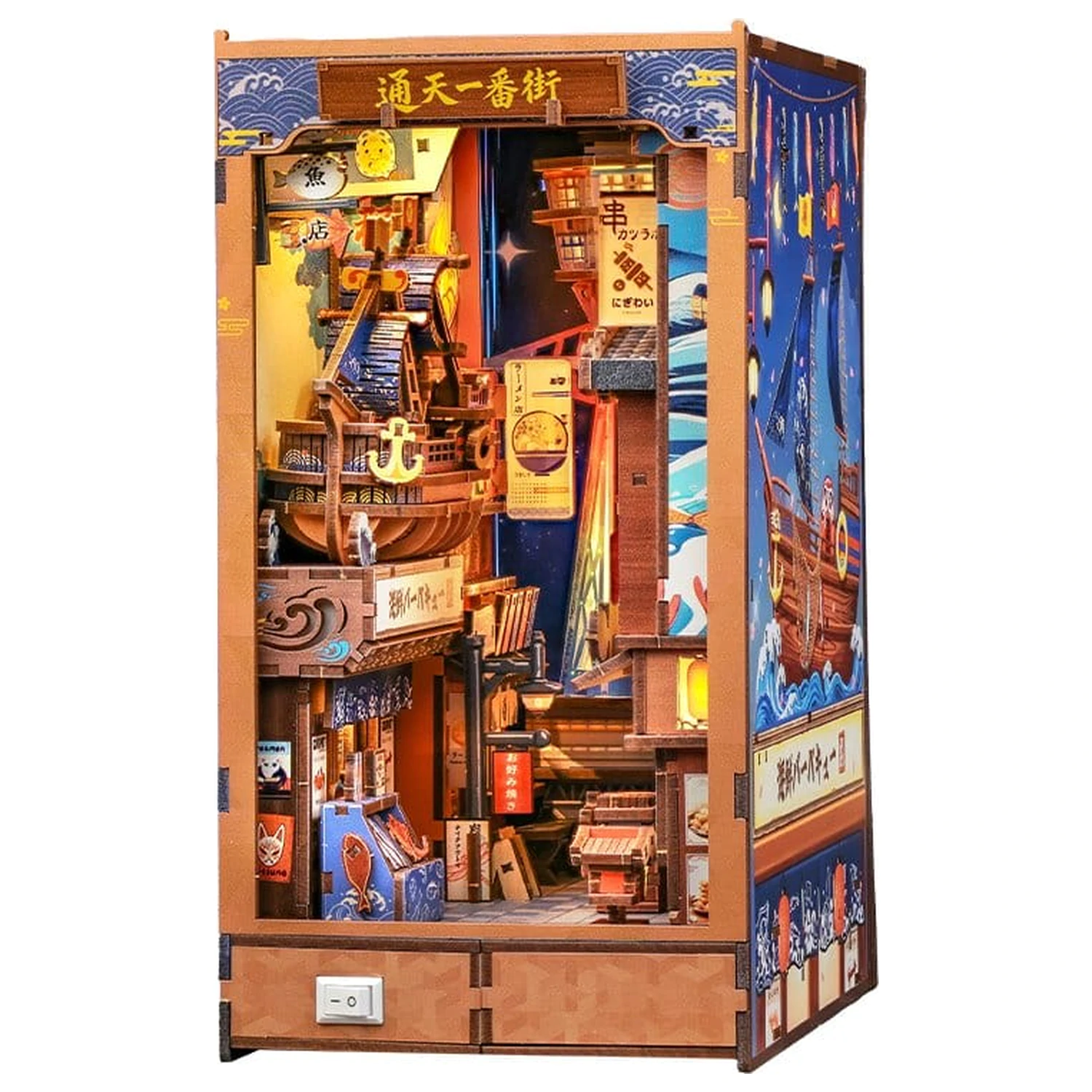 Book Nook Tsutenkaku Ichiban Street 23 x 12 cm zdjęcie produktu