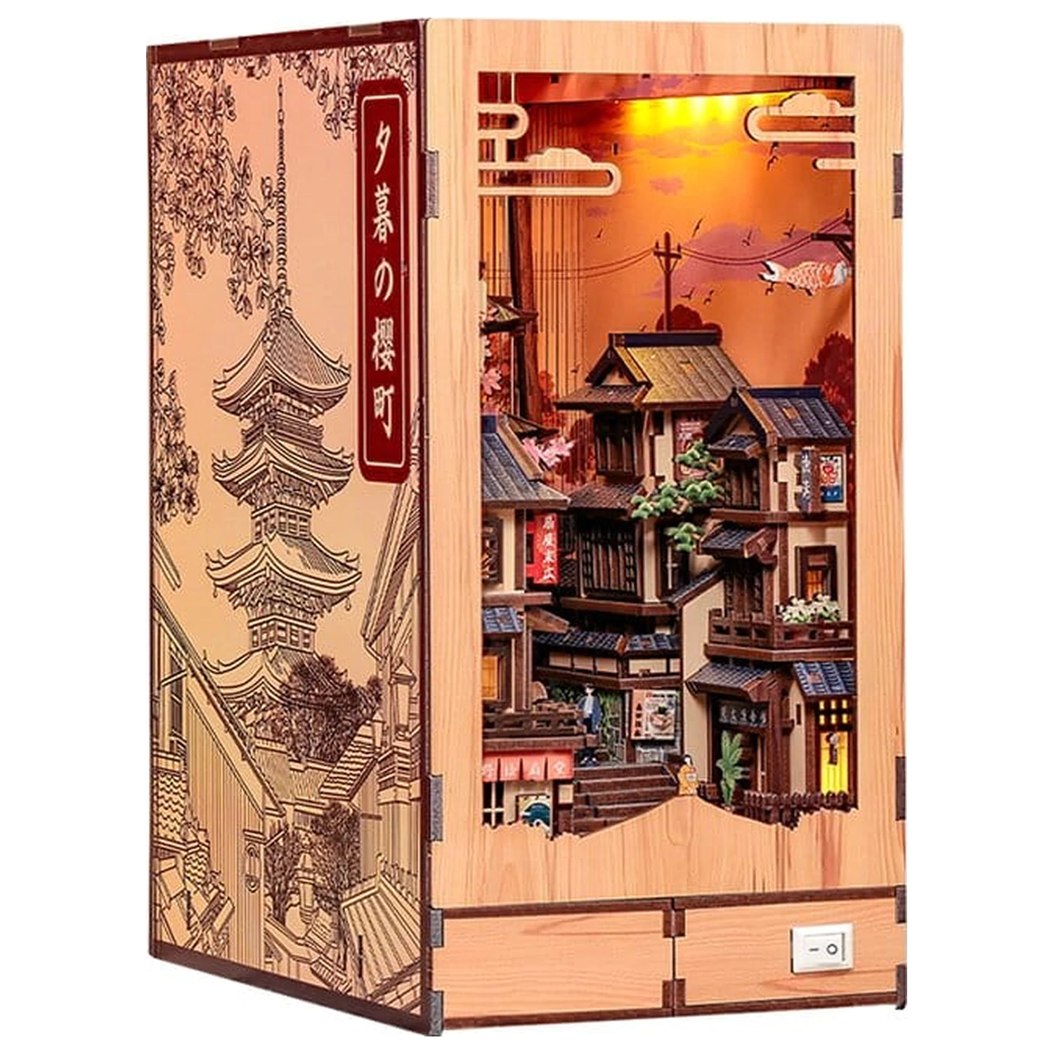 Book Nook Zmierzch Sakura Path 23 x 12 cm zdjęcie produktu