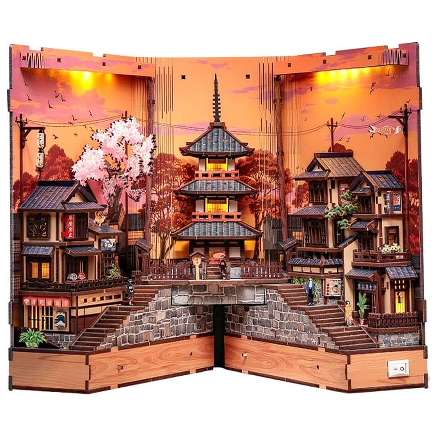 Book Nook Zmierzch Sakura Path 23 x 12 cm zdjęcie produktu