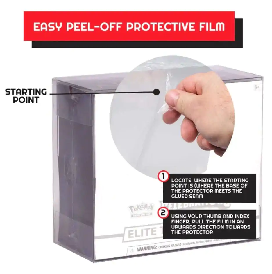 PET Protectors 5-Pack (5 szt.) do Booster Boxów / Elite Trainer Boxów Ver. 2 zdjęcie produktu