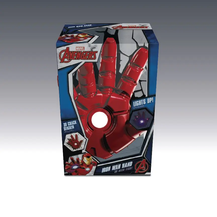 Avengers 3D LED Lampa Iron Man Hand zdjęcie produktu