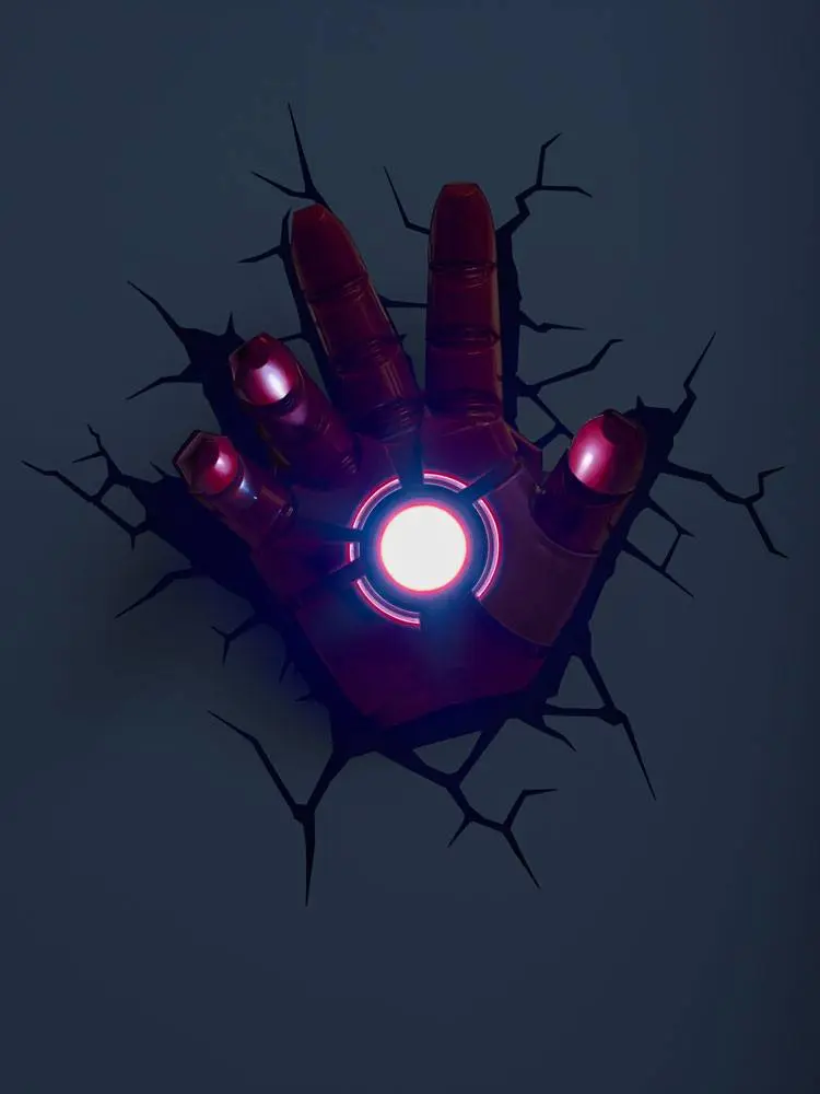 Avengers 3D LED Lampa Iron Man Hand zdjęcie produktu