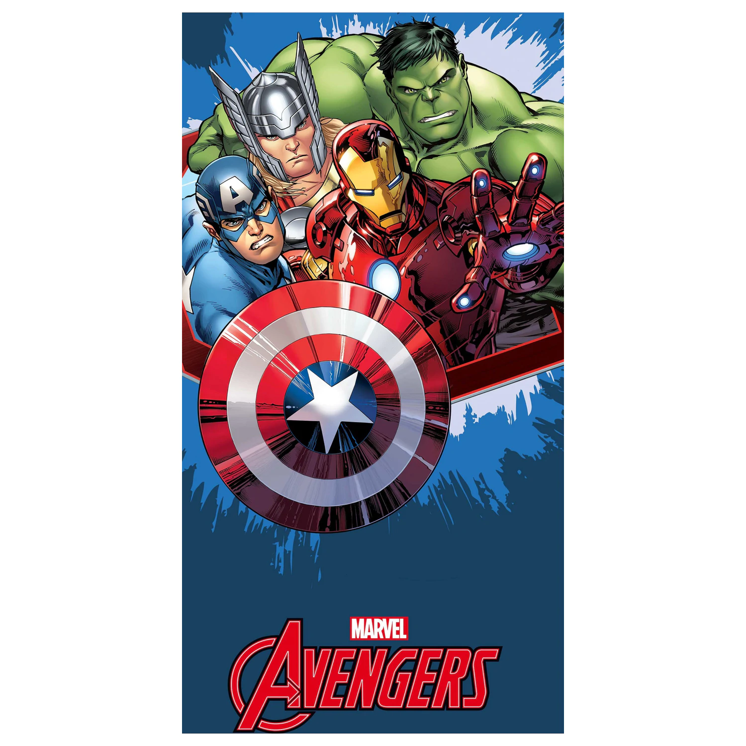 Avengers Niebieski ręcznik zdjęcie produktu