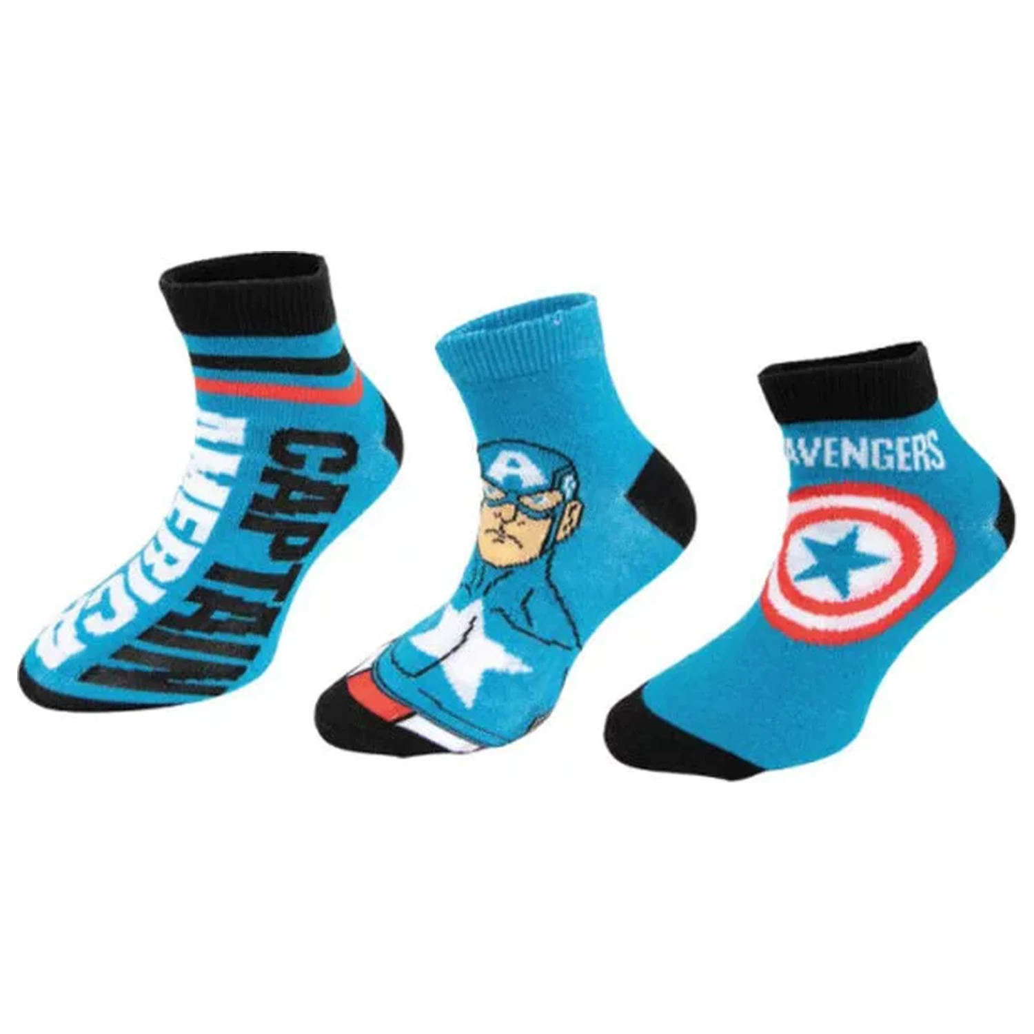 Avengers Kapitan Ameryka dziecięce skarpety Secret 31/34 zdjęcie produktu