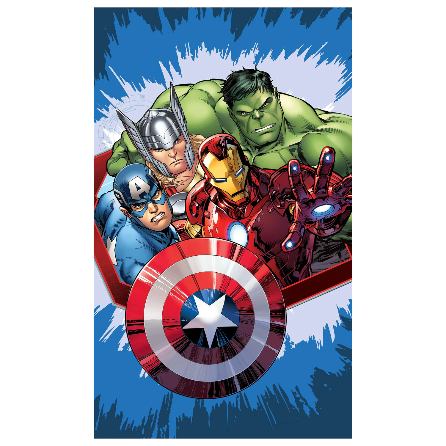 Avengers Dynamic Heroes ręcznik do rąk, ręcznik do twarzy, ręcznik zdjęcie produktu