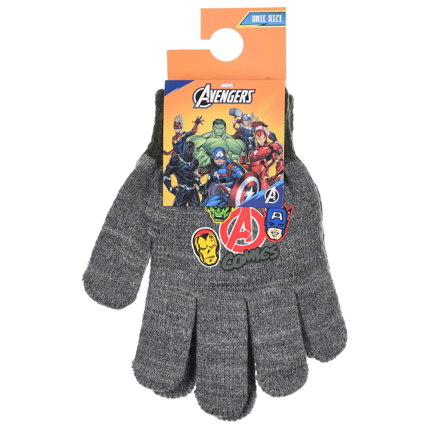 Avengers Szare rękawiczki dziecięce zdjęcie produktu