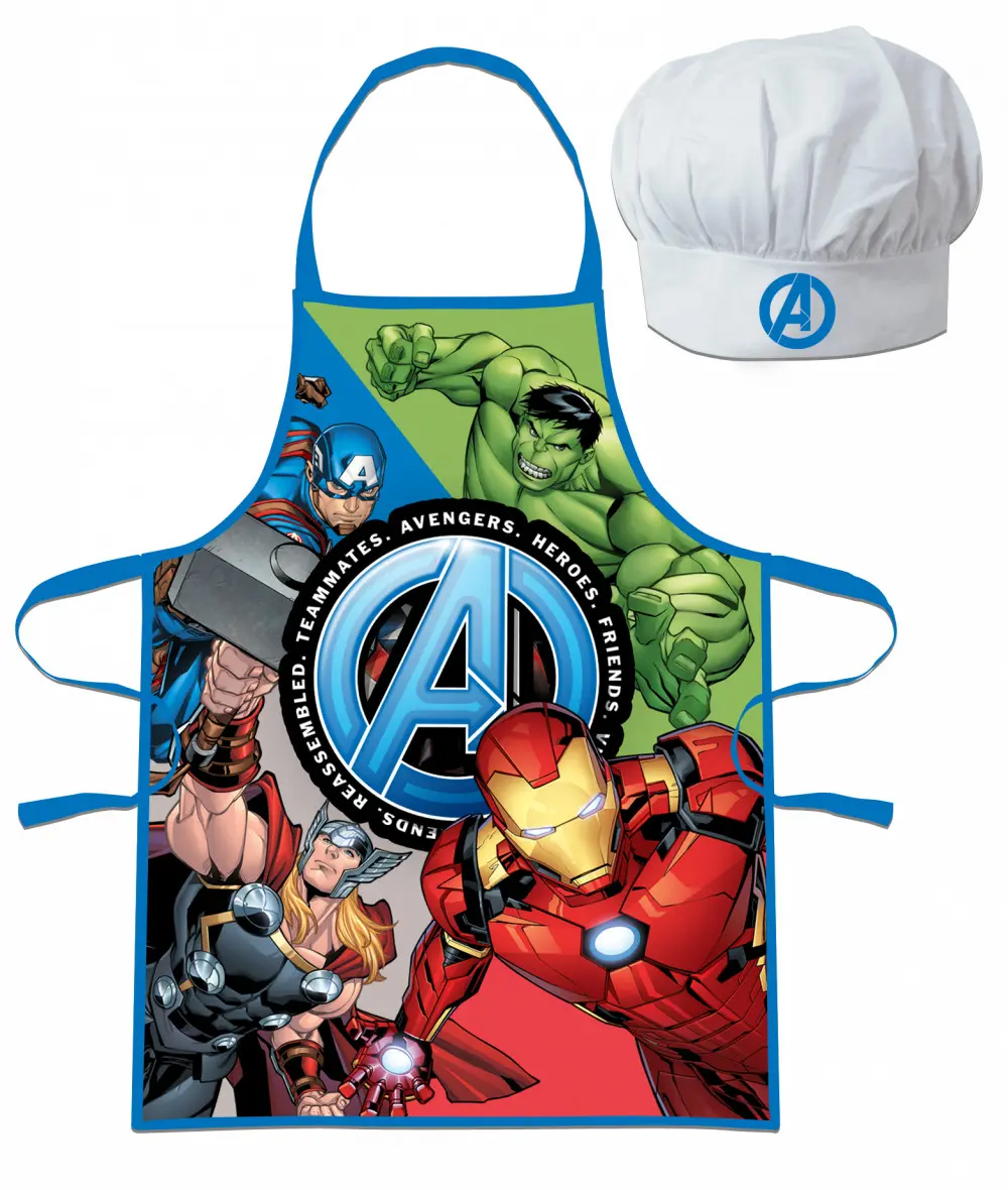 Fartuch dziecięcy Avengers, zestaw 2 sztuki zdjęcie produktu