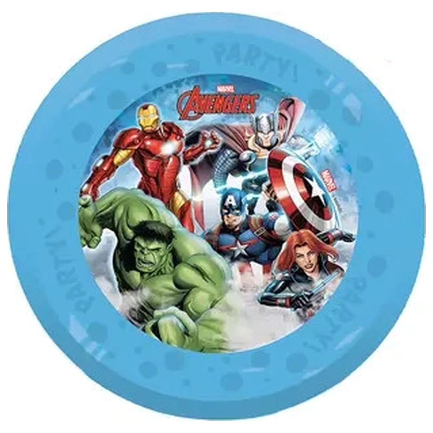 Avengers Infinity Stones micro premium plastikowy płaski talerz zestaw 4 sztuki 21 cm zdjęcie produktu
