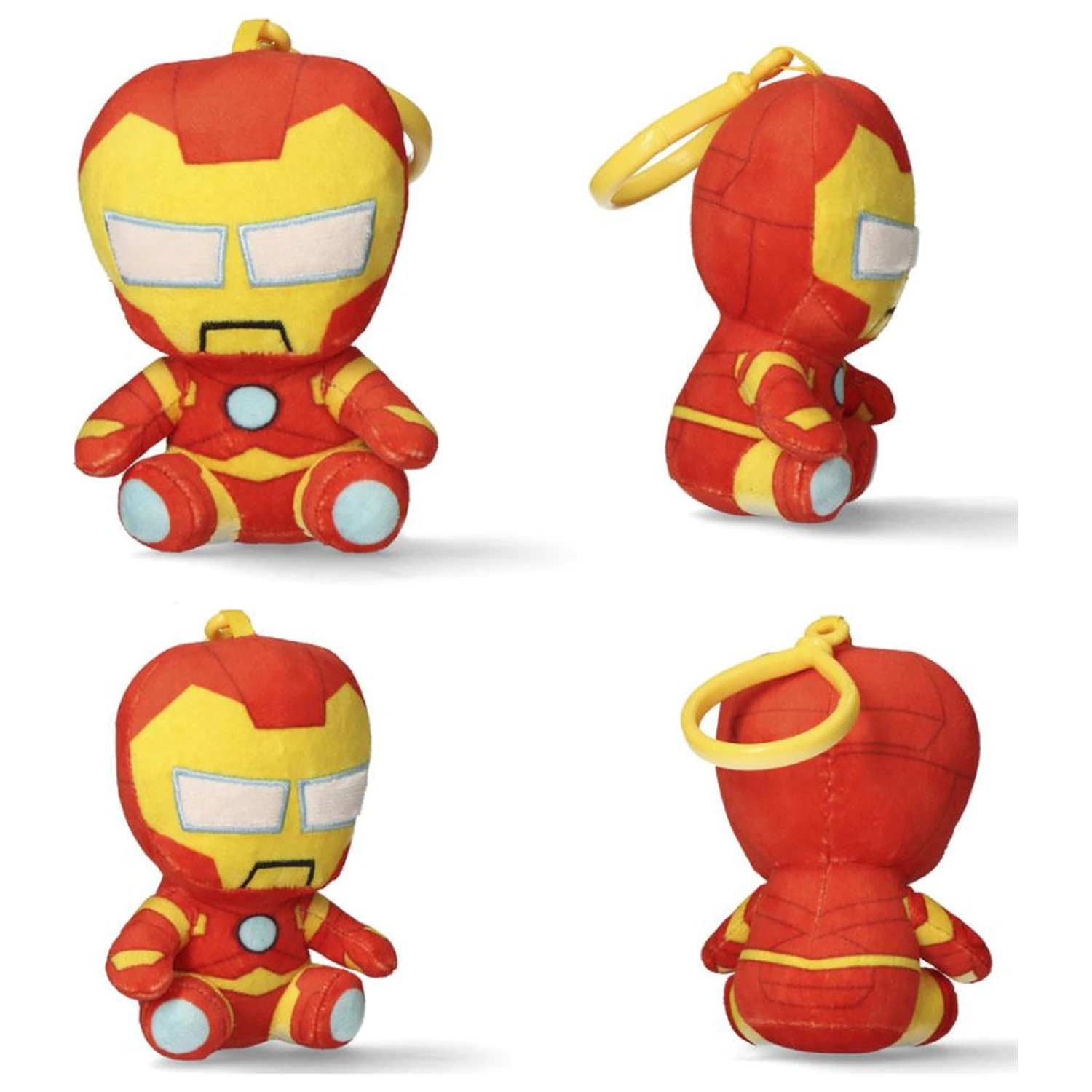 Avengers Iron Man figurka pluszowa 3D z zawieszką, brelok do torby 13 cm zdjęcie produktu