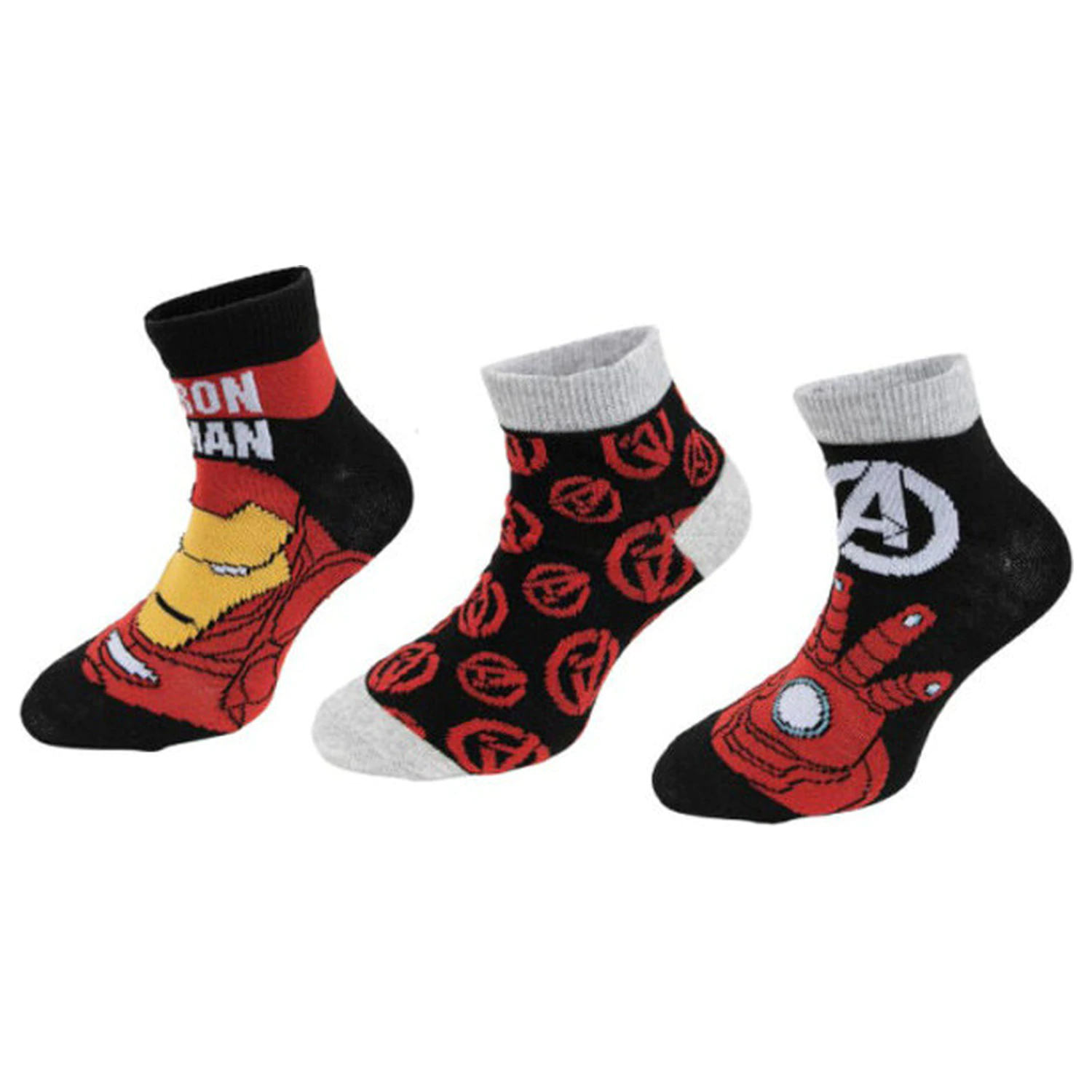 Avengers Iron Man sekretne skarpetki dziecięce 27/30 zdjęcie produktu