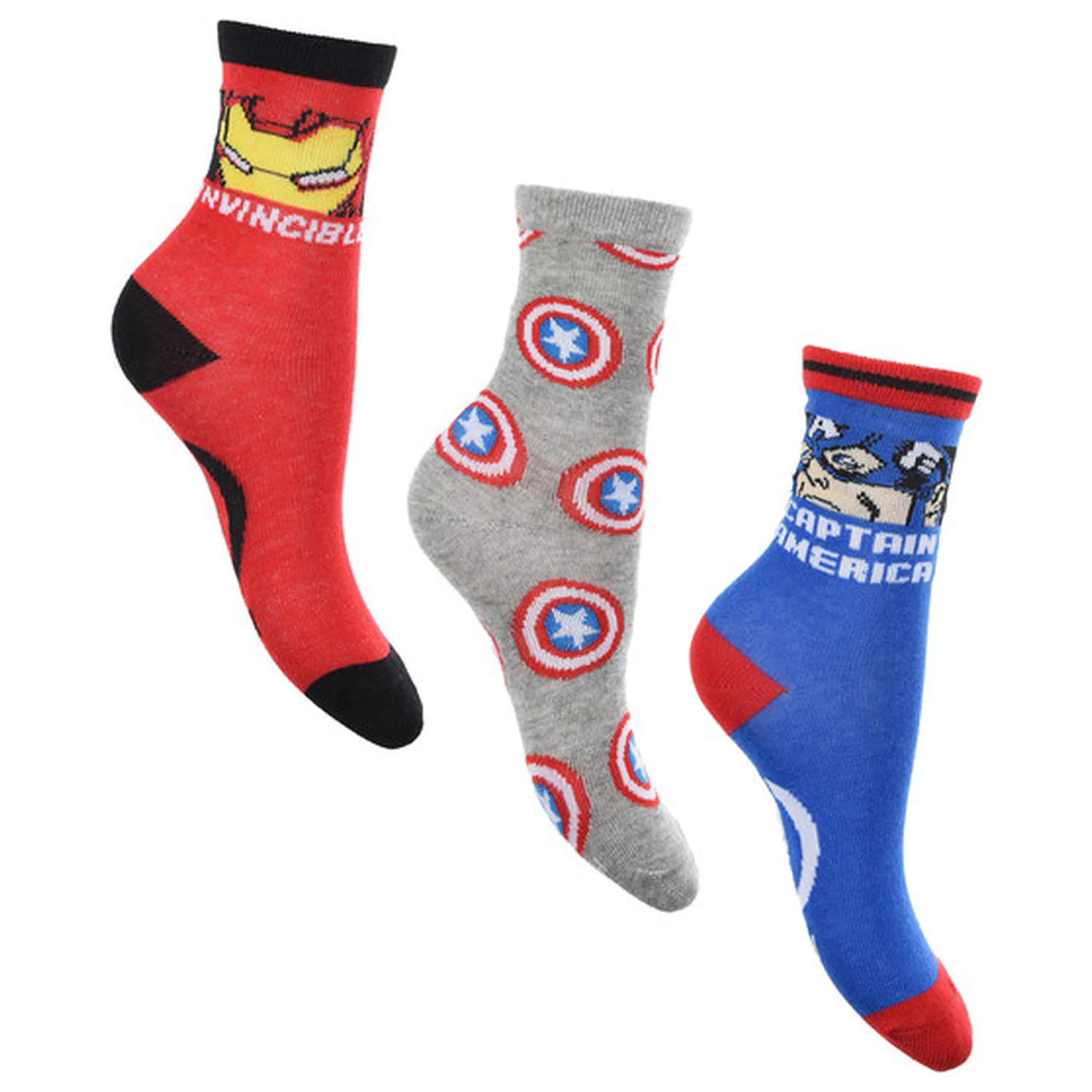 Skarpetki dziecięce Avengers Iron Man 23/26 zdjęcie produktu
