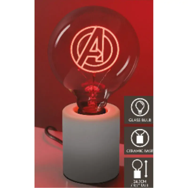 Żarówka LED Neon Avengers Logo zdjęcie produktu