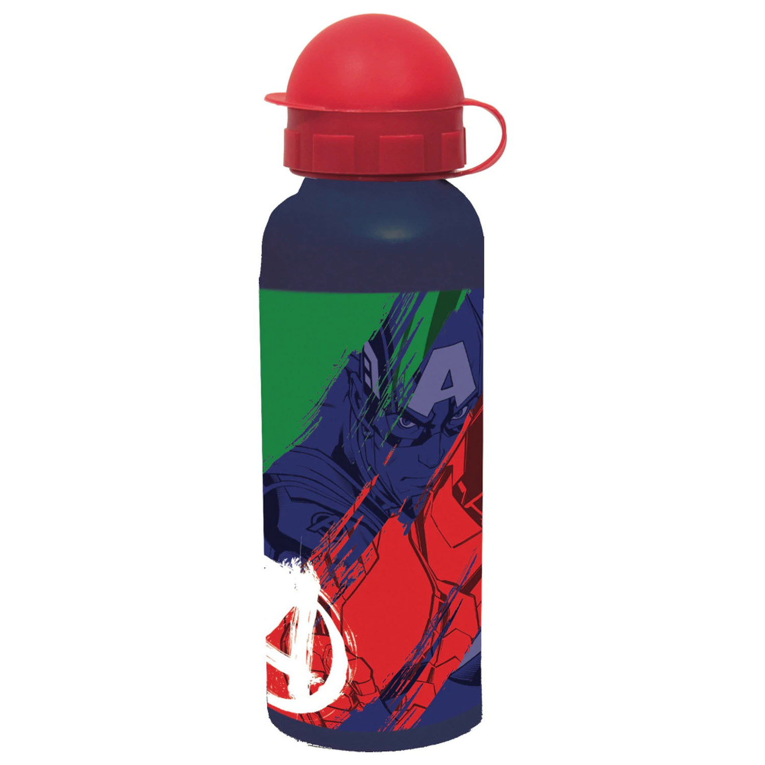 Avengers wielokolorowa aluminiowa butelka na wodę z nakrętką do picia 520 ml zdjęcie produktu