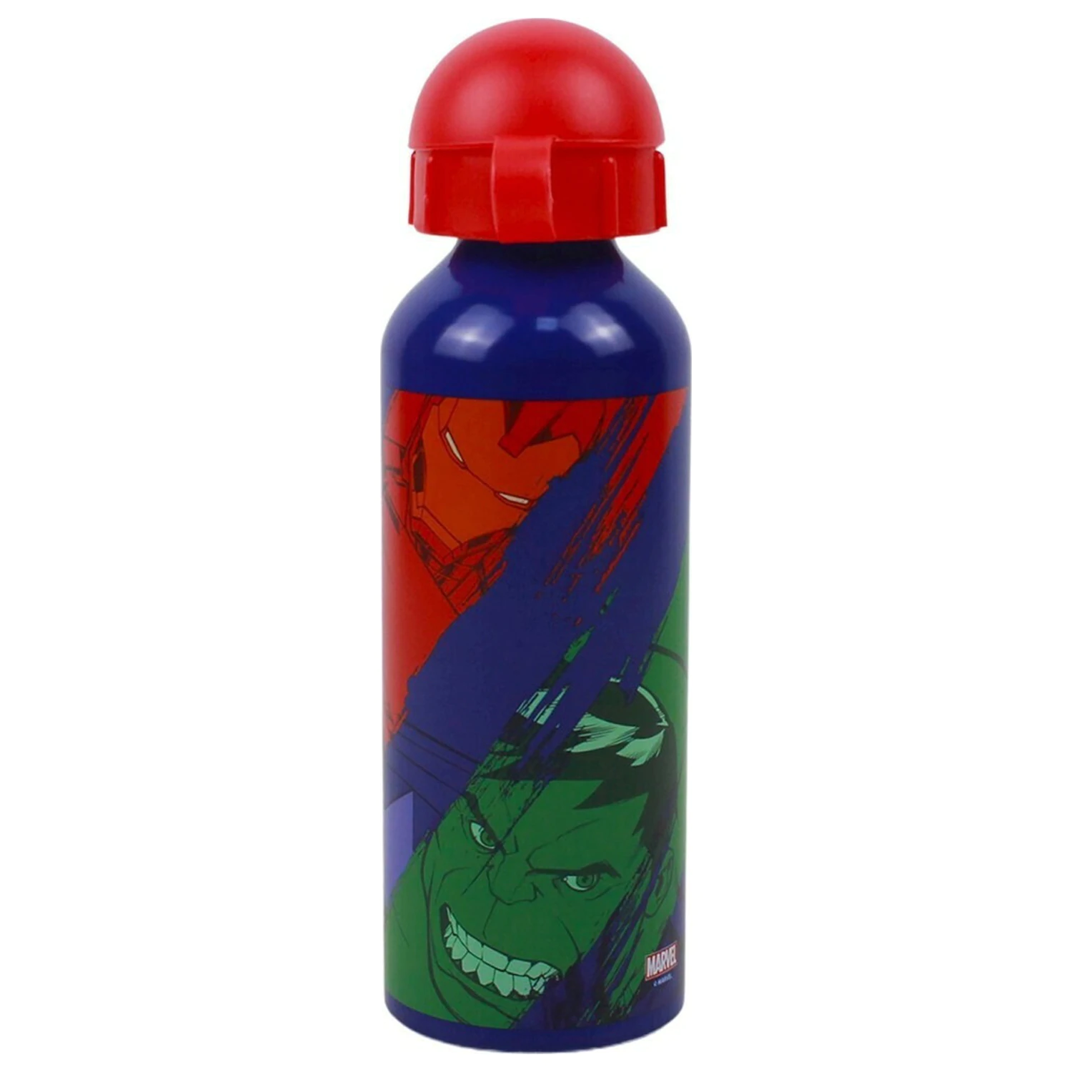 Avengers wielokolorowa aluminiowa butelka na wodę z nakrętką do picia 520 ml zdjęcie produktu
