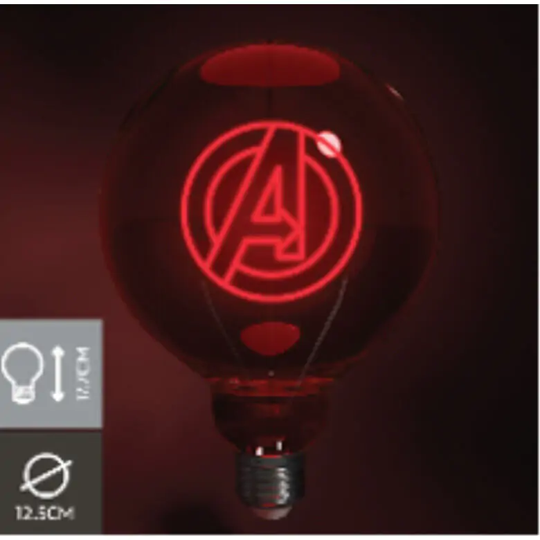 Żarówka LED Neon Avengers Logo zdjęcie produktu