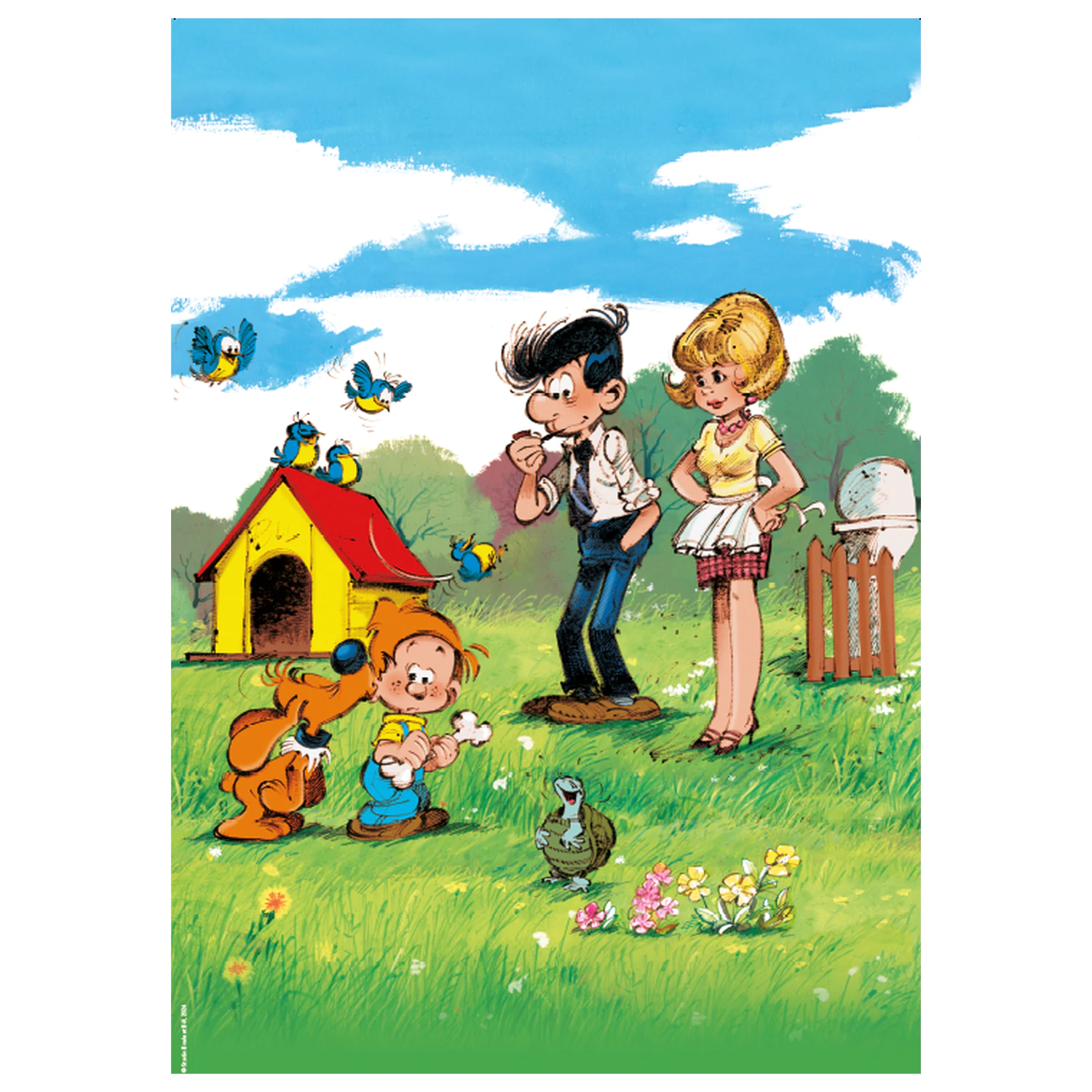 Boule et Bill Plakat + Puzzle 1000 szt. zdjęcie produktu